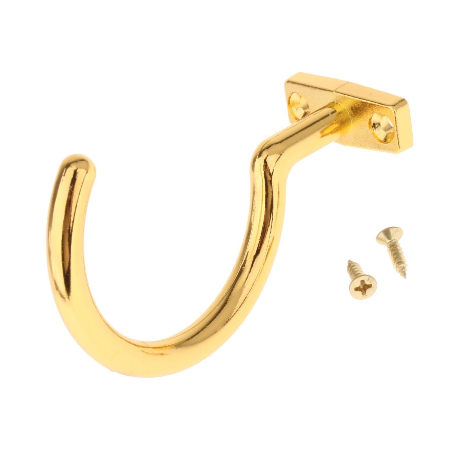 Snooker Billiard Table Board Cue Hook Gold Metal Holder Bridge Rod Pool Hook