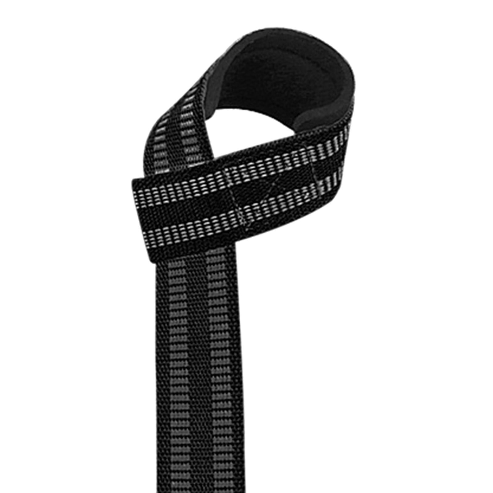 Weight Lifting Strap Weightlifting Wrist Strap for Gym Exercise Powerlifting Black