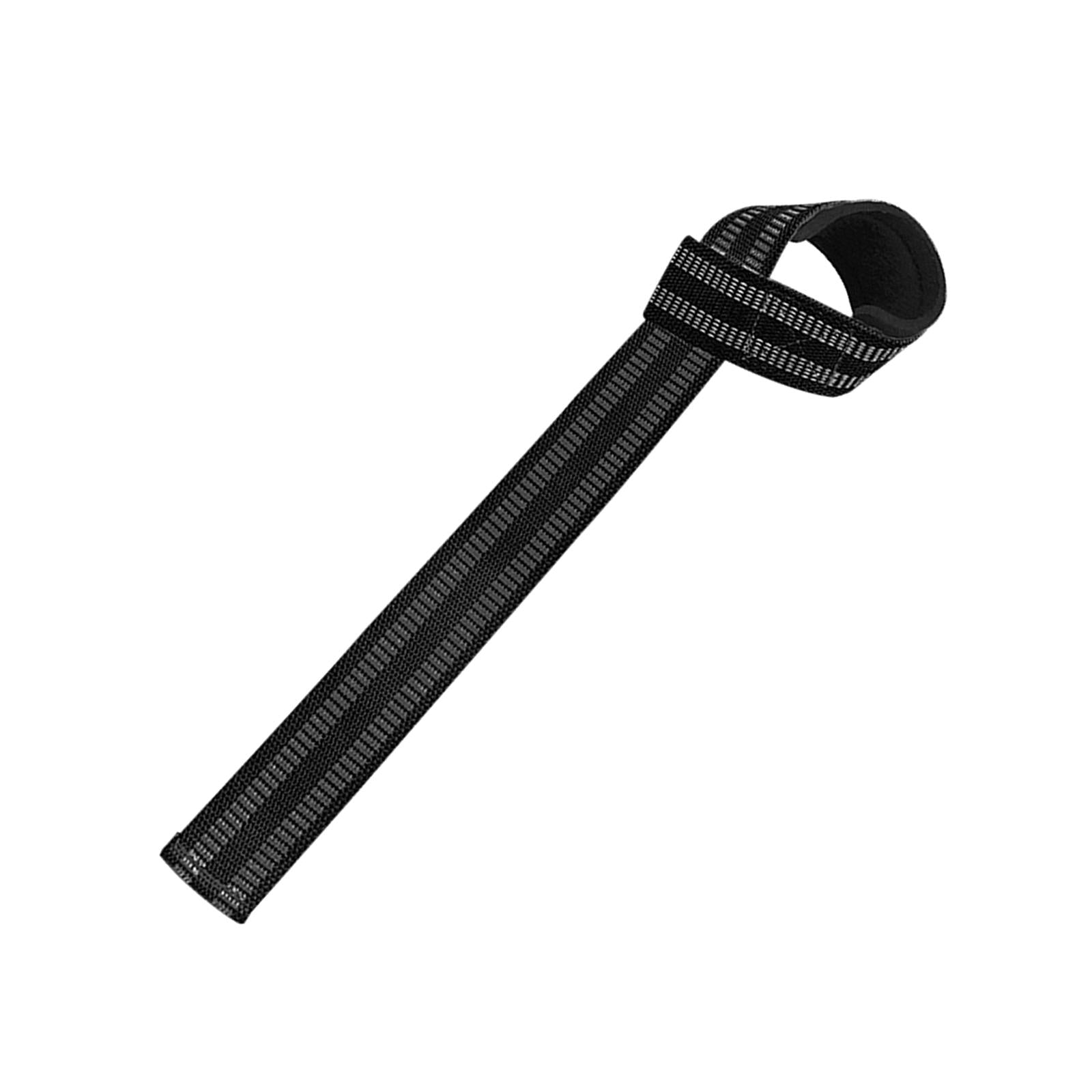 Weight Lifting Strap Weightlifting Wrist Strap for Gym Exercise Powerlifting Black
