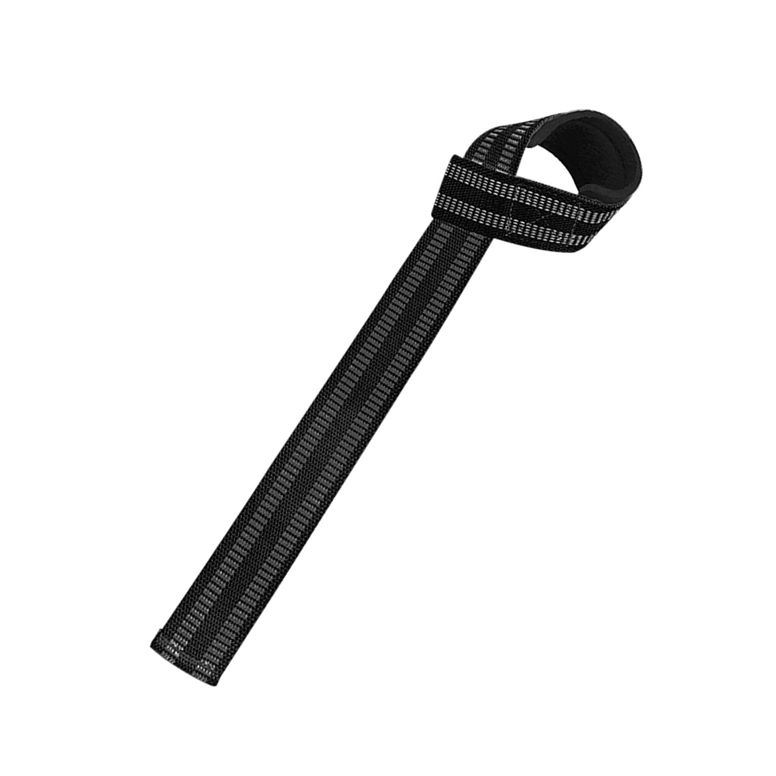 Weight Lifting Strap Weightlifting Wrist Strap for Gym Exercise Powerlifting Black