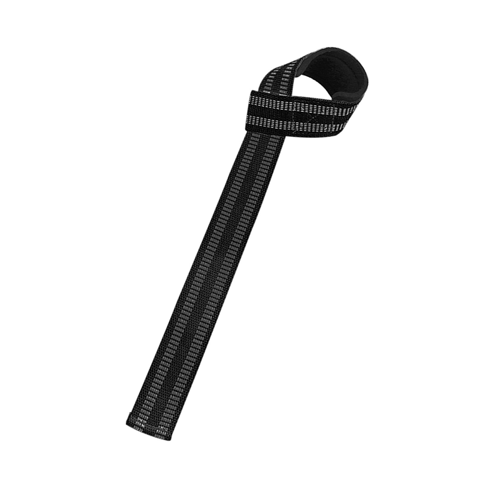Weight Lifting Strap Weightlifting Wrist Strap for Gym Exercise Powerlifting Black