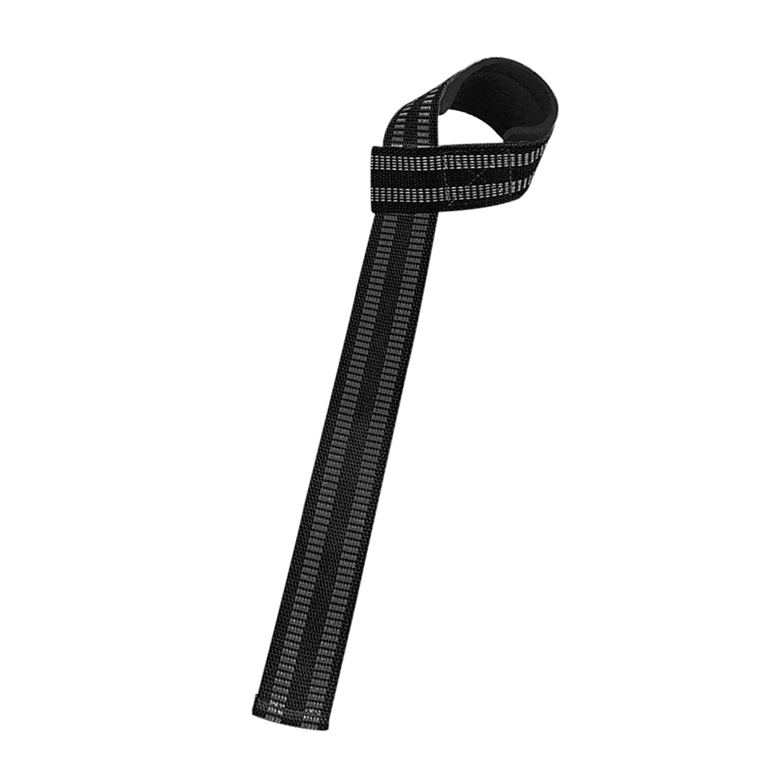 Weight Lifting Strap Weightlifting Wrist Strap for Gym Exercise Powerlifting Black