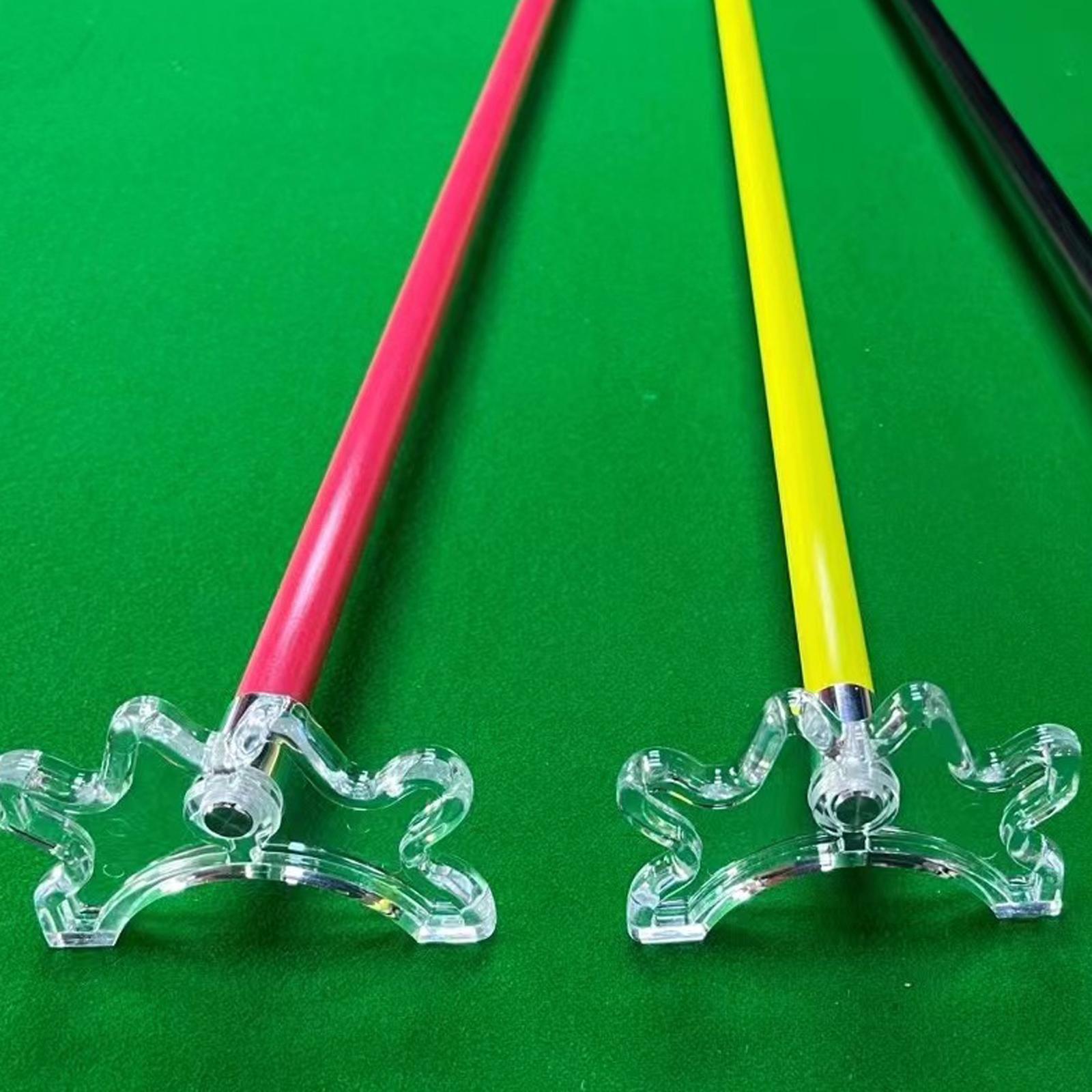 Pool Billiard Cue Bridge Head Billiards Cue Stick Bridge for Club Party Home