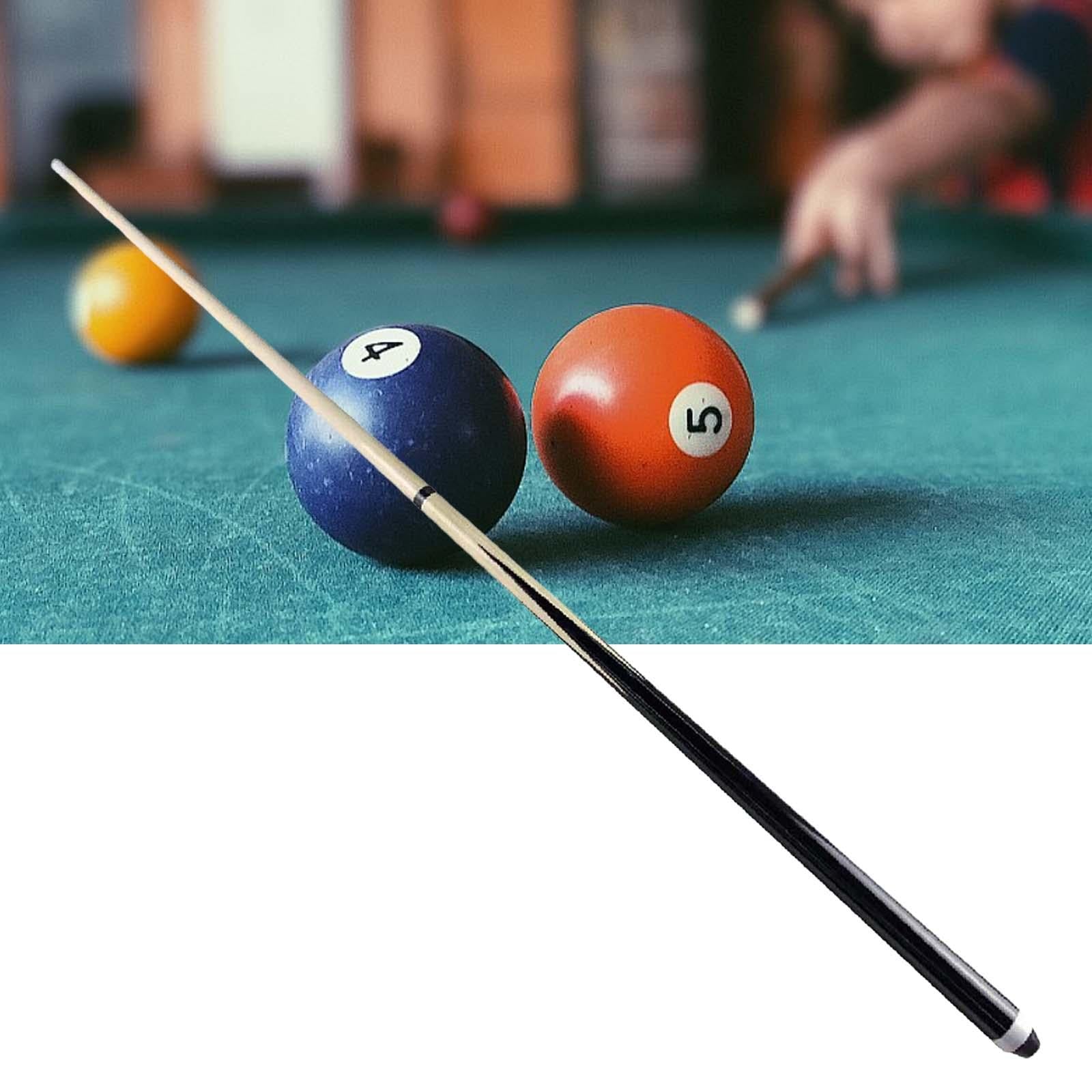2xPool Cue Hard Rock Beginners Durable Wood Billiard Tool Girls Billiard Rod