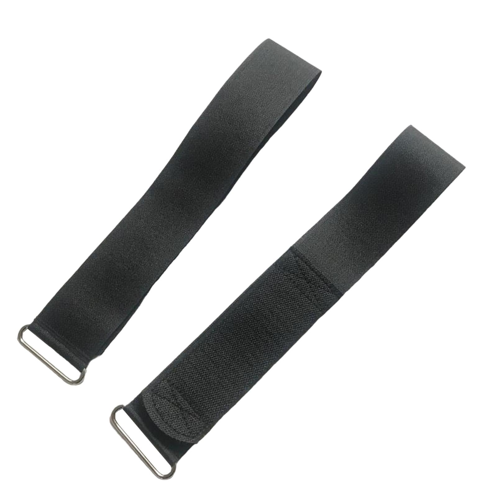 2 Pieces Exercise Bike Pedal Straps Rowing Machine Pedal Straps for Home Gym