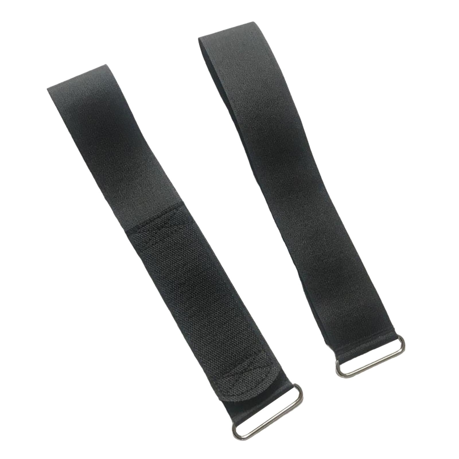 2 Pieces Exercise Bike Pedal Straps Rowing Machine Pedal Straps for Home Gym