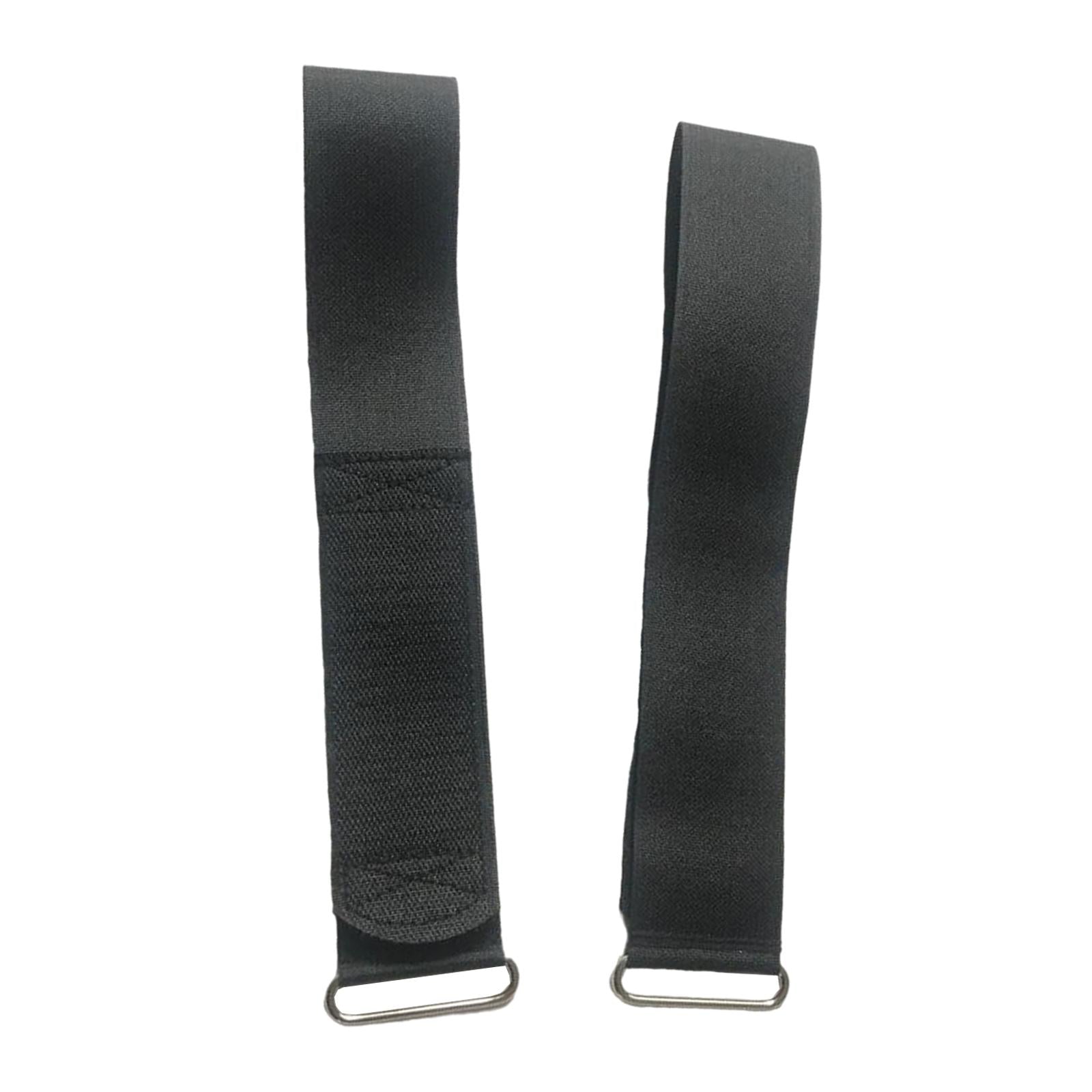 2 Pieces Exercise Bike Pedal Straps Rowing Machine Pedal Straps for Home Gym