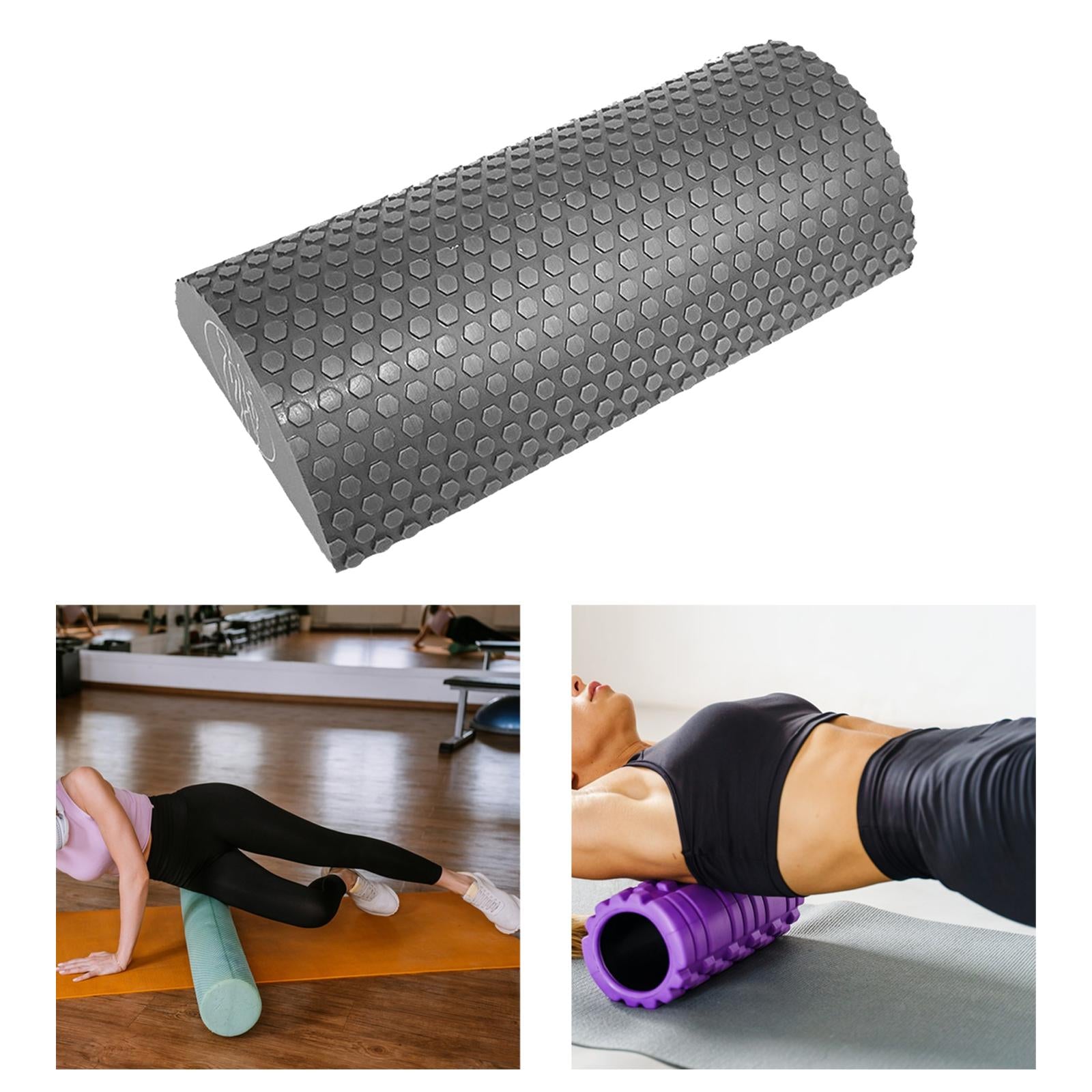 Yoga Half Roller Soft Portable Yoga Column for Training Fitness Slimming Leg