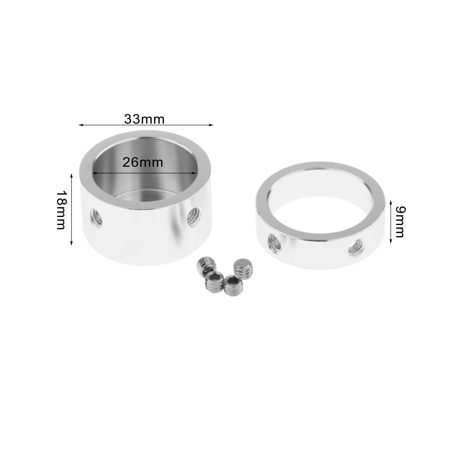 2x Barbell Collars Clamps Barbell Clamps for Training Supplies Weightlifting