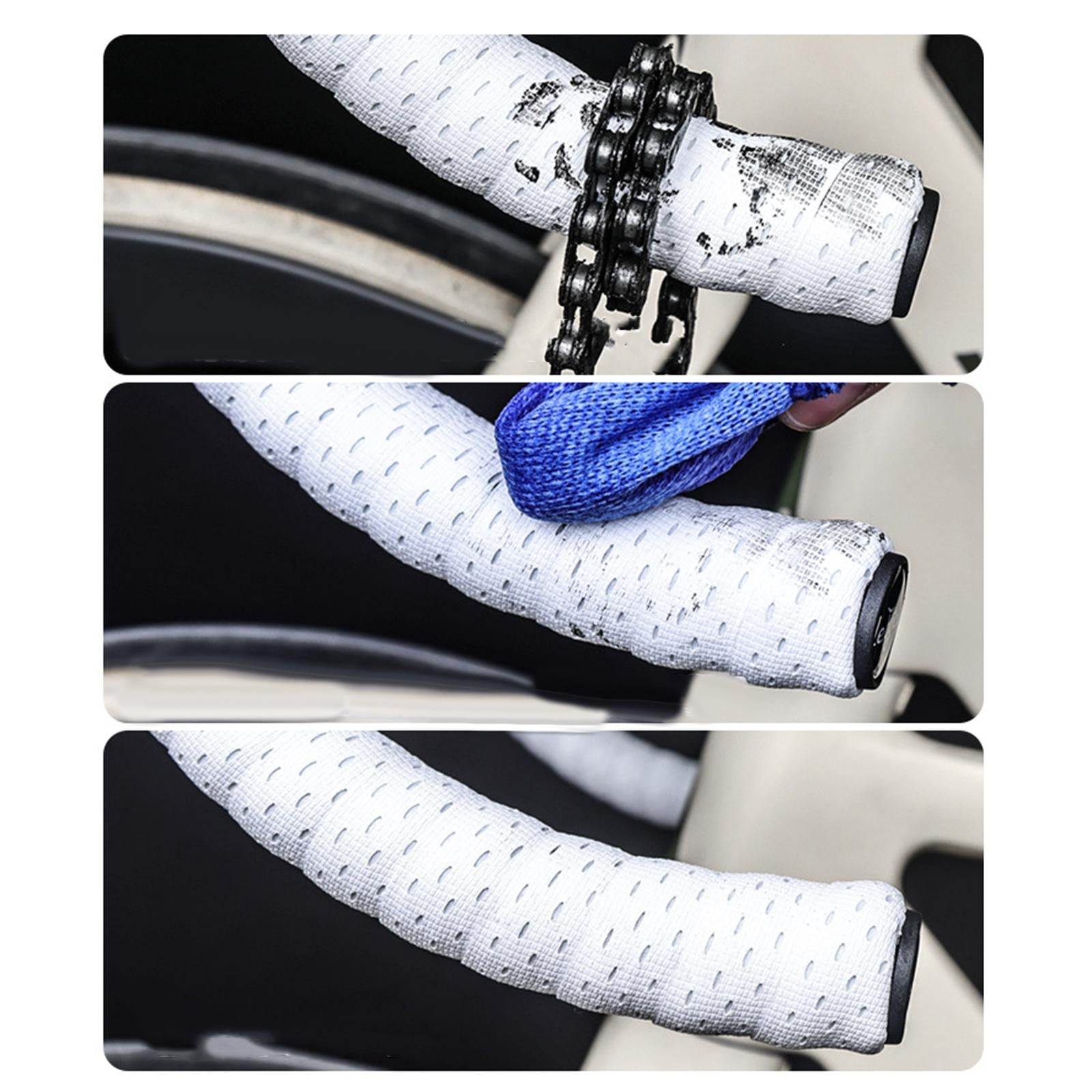 2Pcs Road Bike Handlebar Tape Silicone Handlebar Grip for Riding Cycling BMX