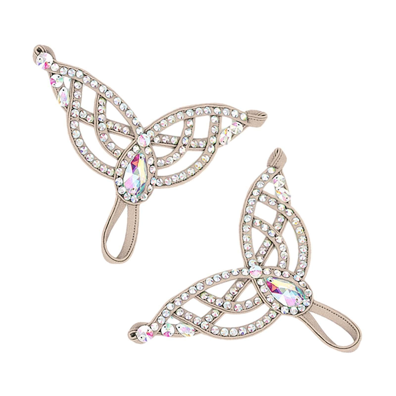 Figure Skating Bracelet Unique Performance Decoration for Show Outdoor Dance Khaki M