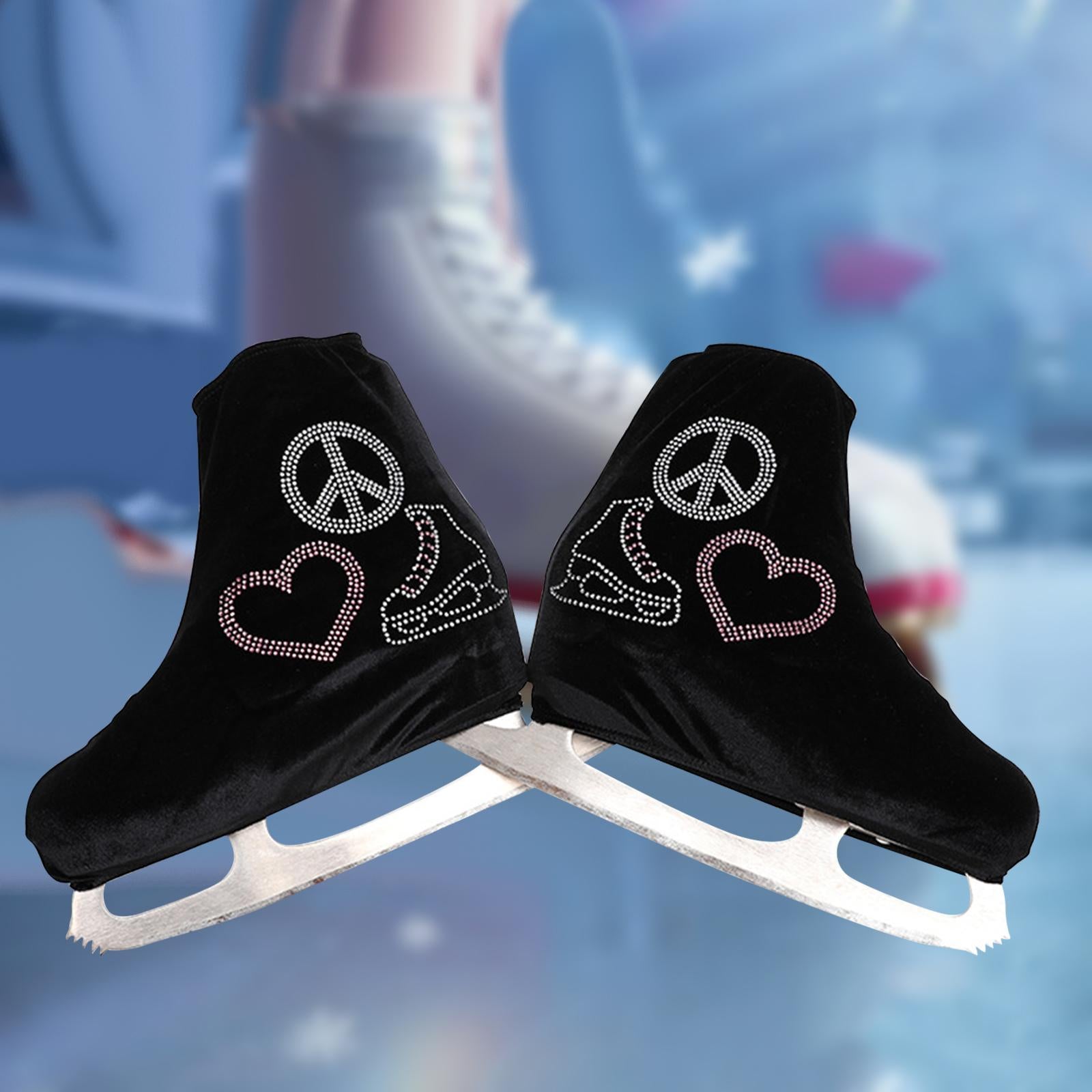 Ice Skate Cover Durable Ice Blade Guards Protective Boot Cover Skating Cover XXXL