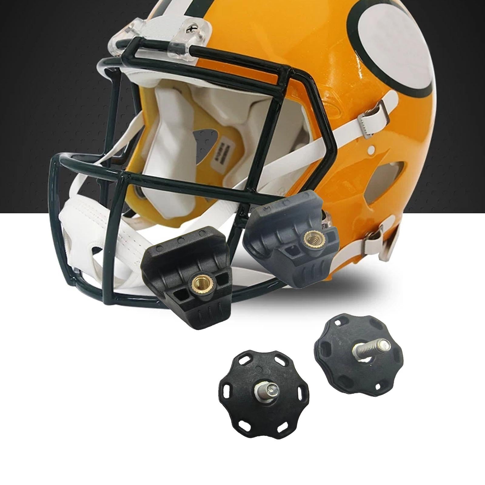 Football Visor Clips Easy to Install for Football Helmets Replacement Screws