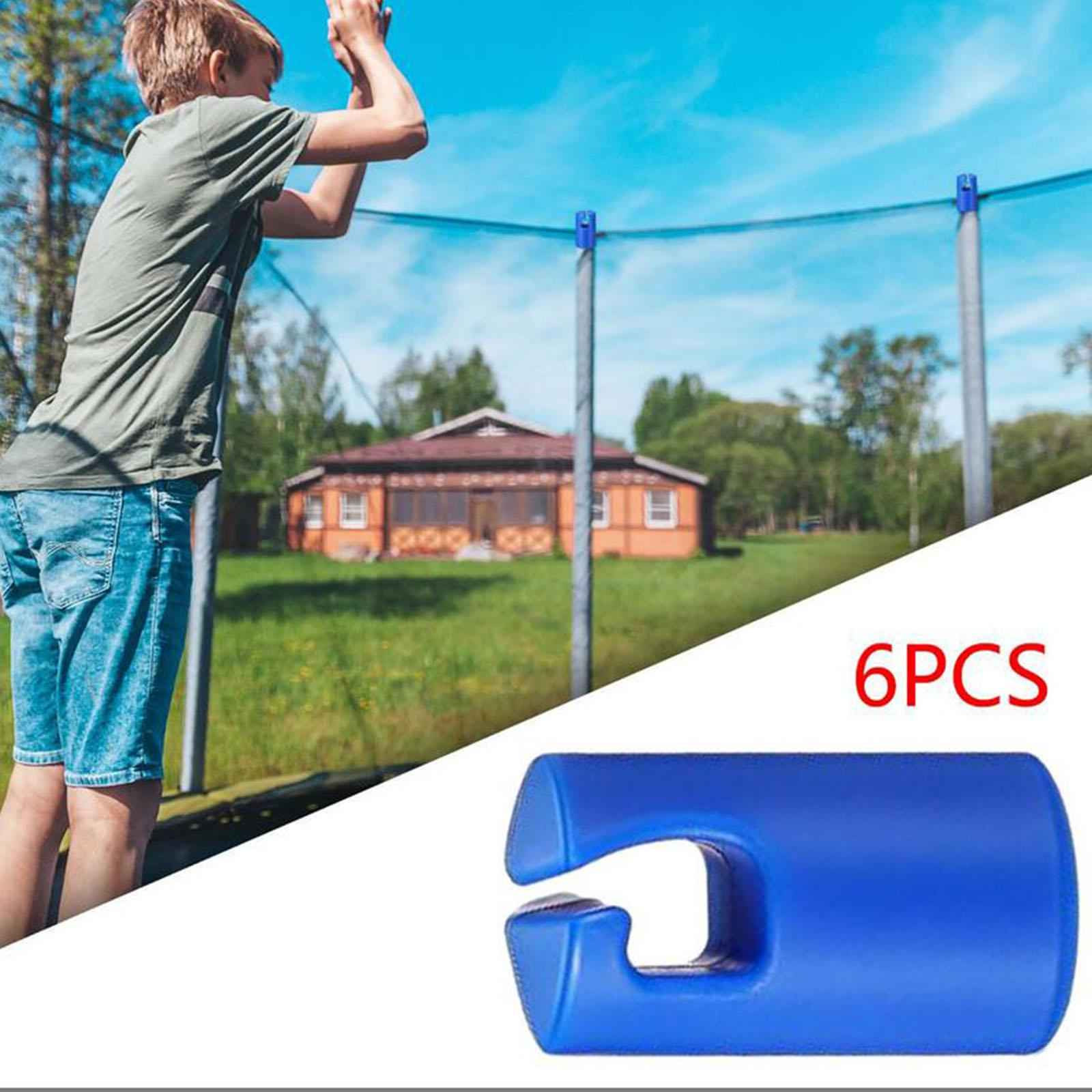 Trampoline Enclosure Pole Covers Trampoline Accessories Trampoline Pole Caps 6pcs