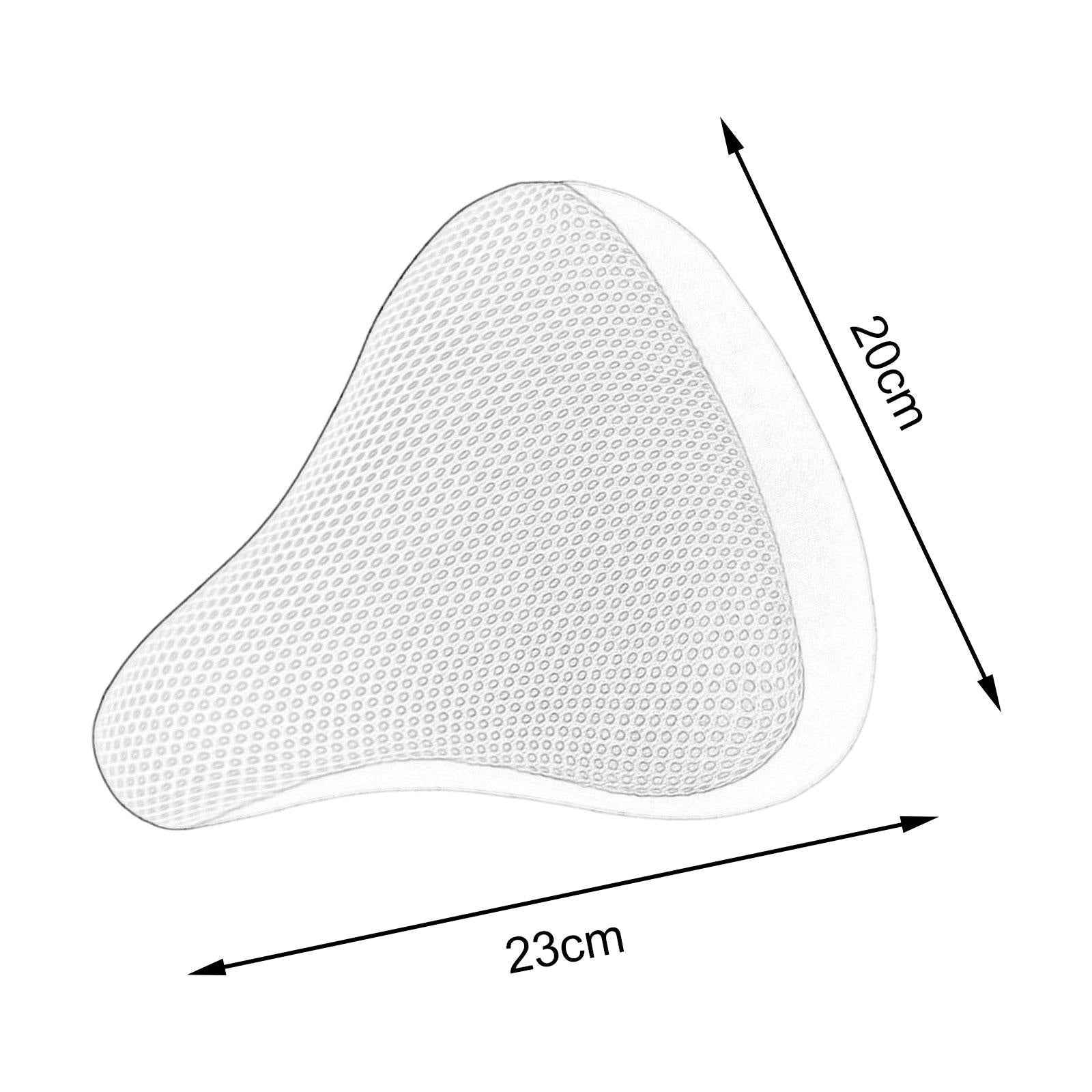 Bike Saddle Cover Soft Bicycle Seat Protective Cover for Men Women Road Bike Rose Red