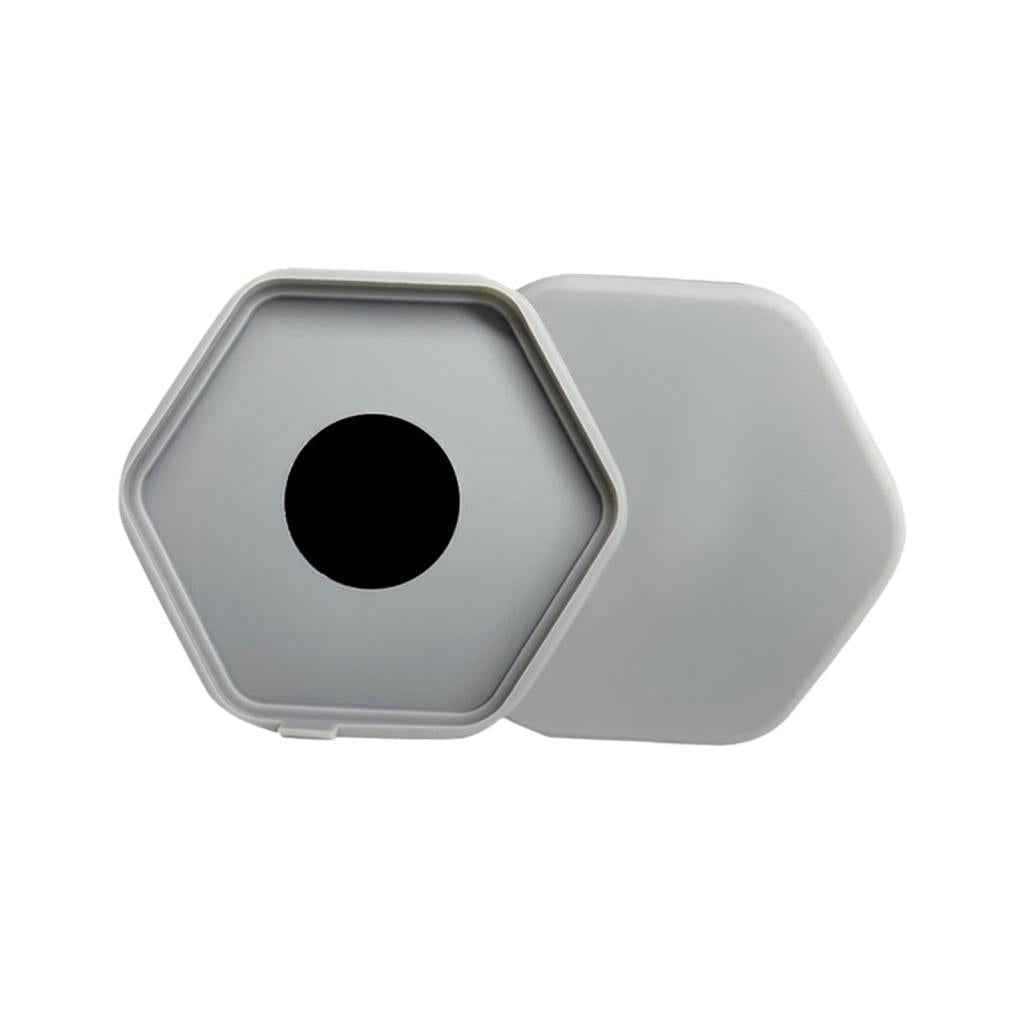 2Pcs Reaction Training Light Chassis Practical for Boxing Basketball Fencing Gray