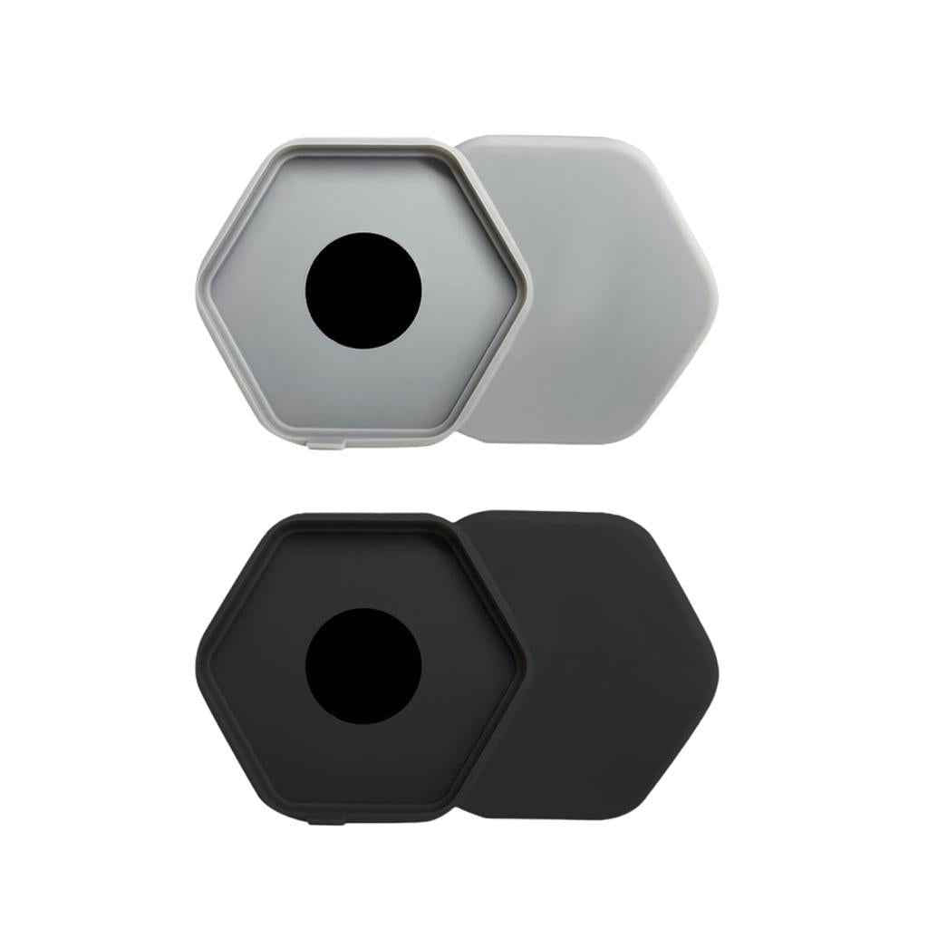 2Pcs Reaction Training Light Chassis Practical for Boxing Basketball Fencing Gray