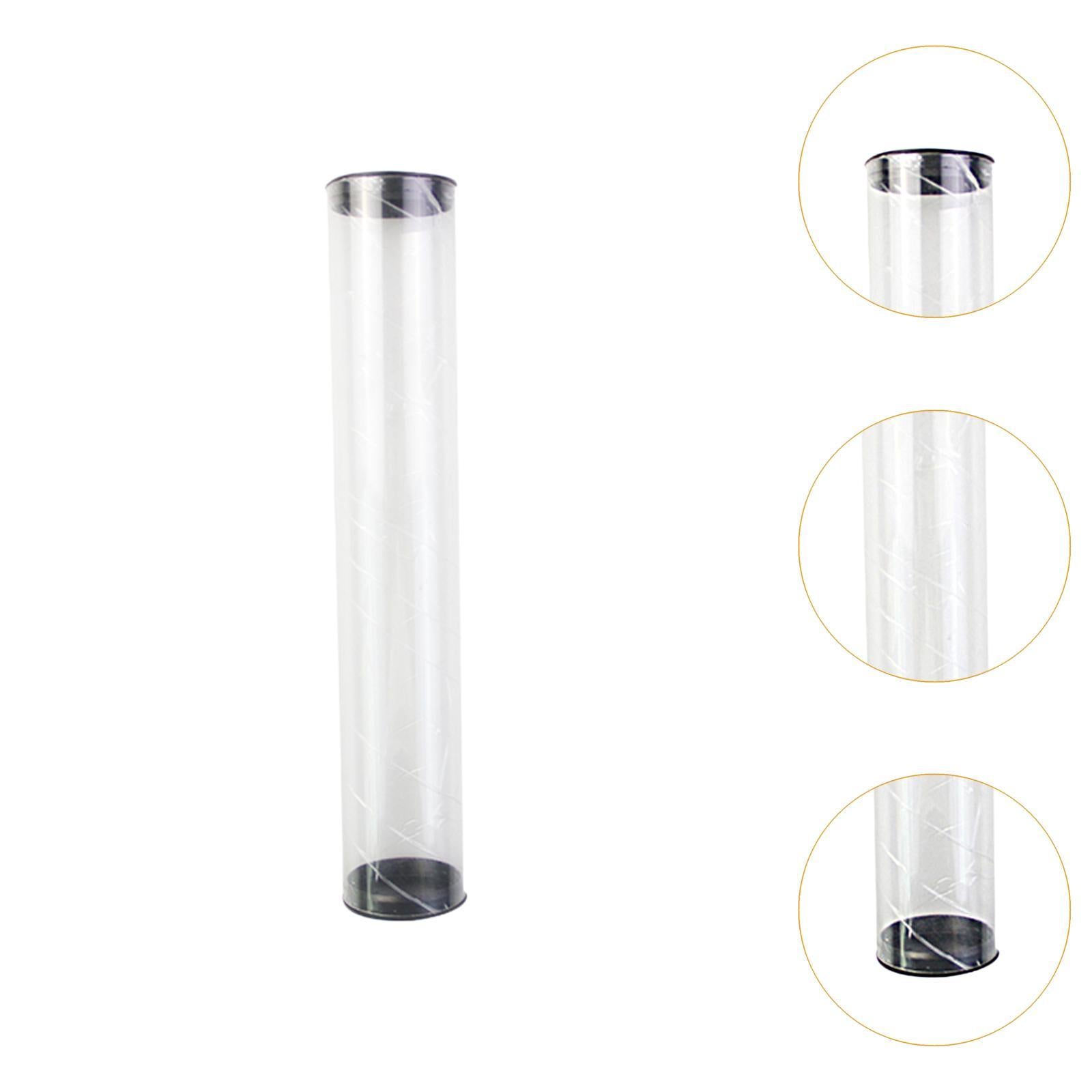 Golf Ball Tube Barrel Clear Containers Anti Scratch Cylinder Tube Golfs Case