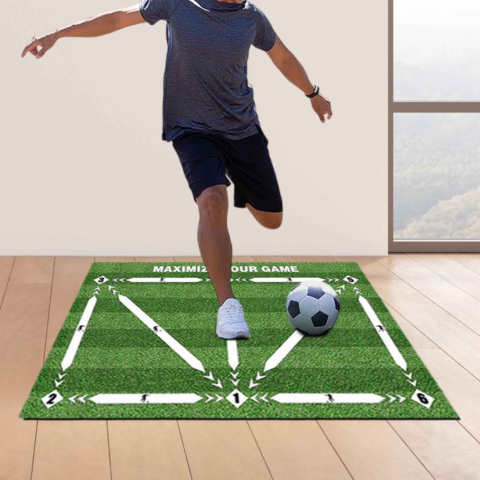 Football Training Mat Child Shock Dribble Silent Starter Soccer Training Mat 40 cmx60 cm