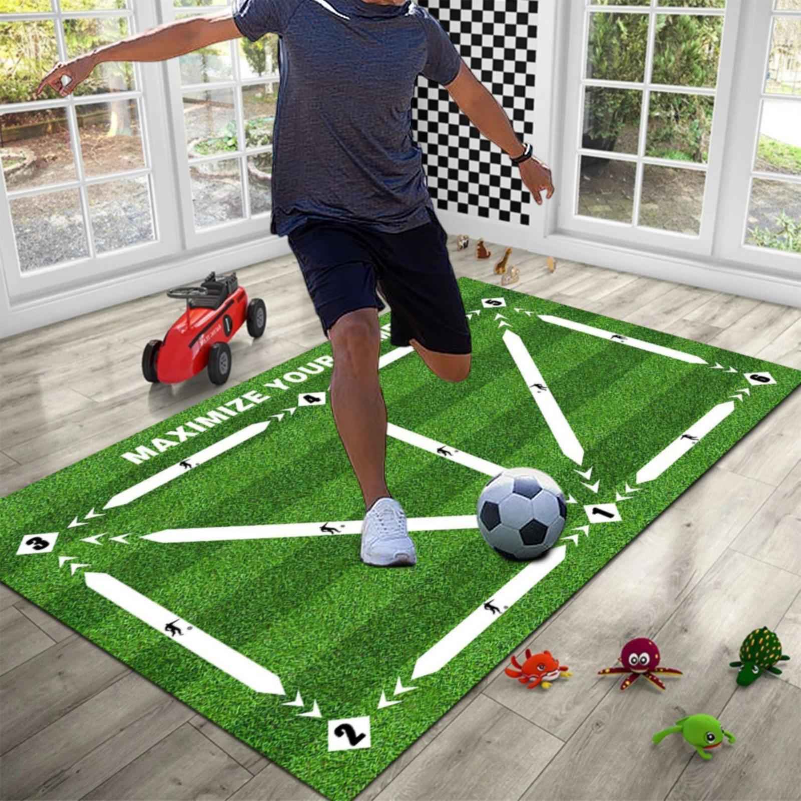 Football Training Mat Child Shock Dribble Silent Starter Soccer Training Mat 40 cmx60 cm
