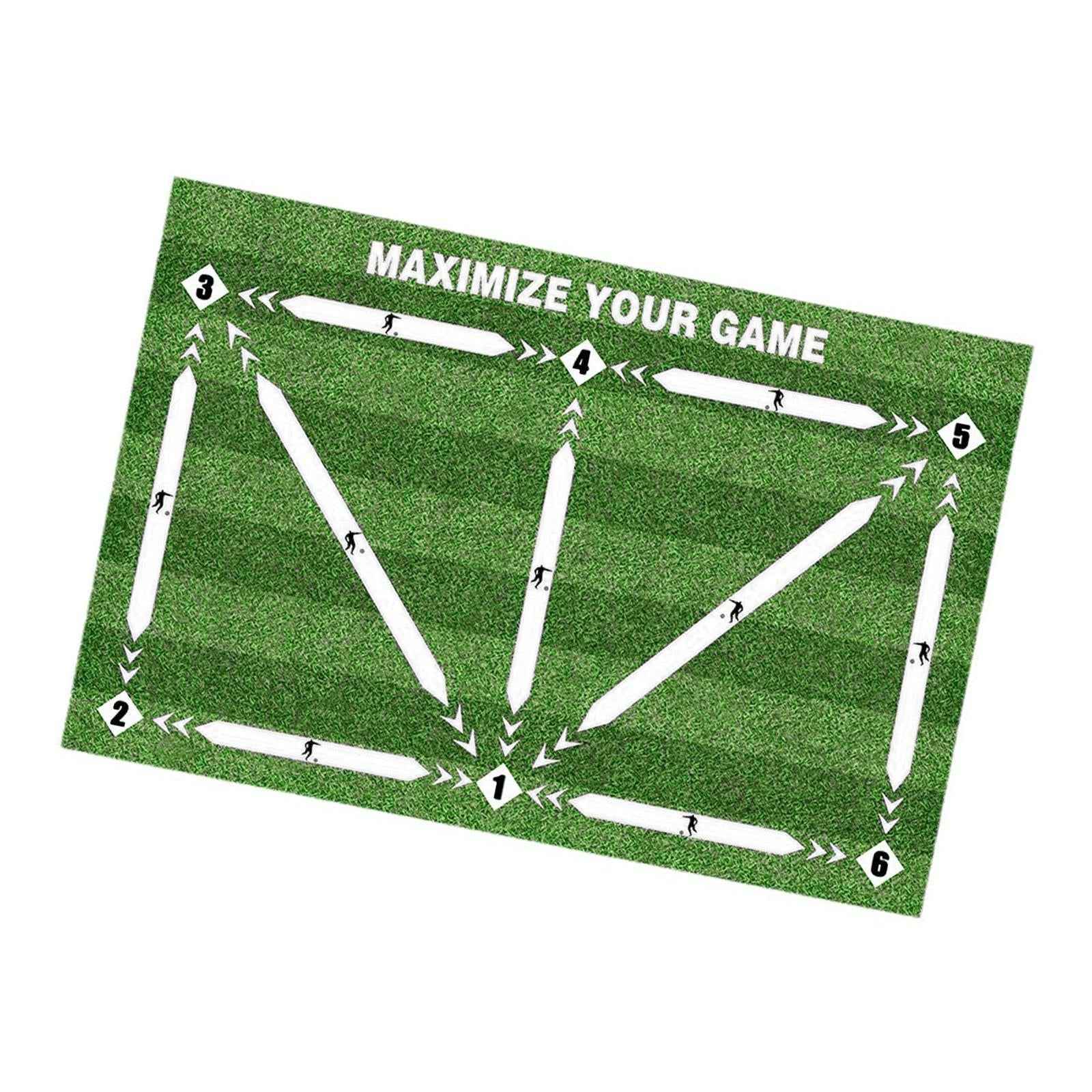 Football Training Mat Child Shock Dribble Silent Starter Soccer Training Mat 40 cmx60 cm