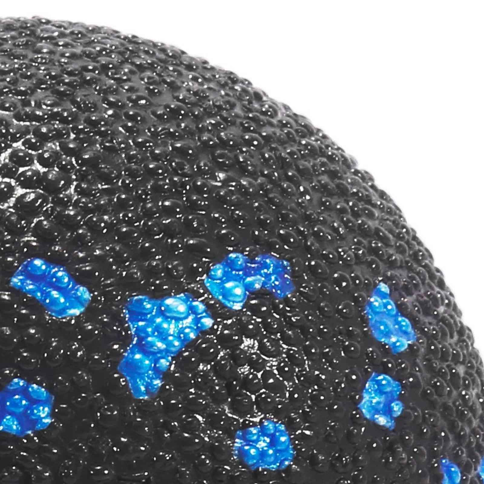 3 Pieces Massage Balls Compact Myofascial Balls for Foot Training Lower Back Black Blue