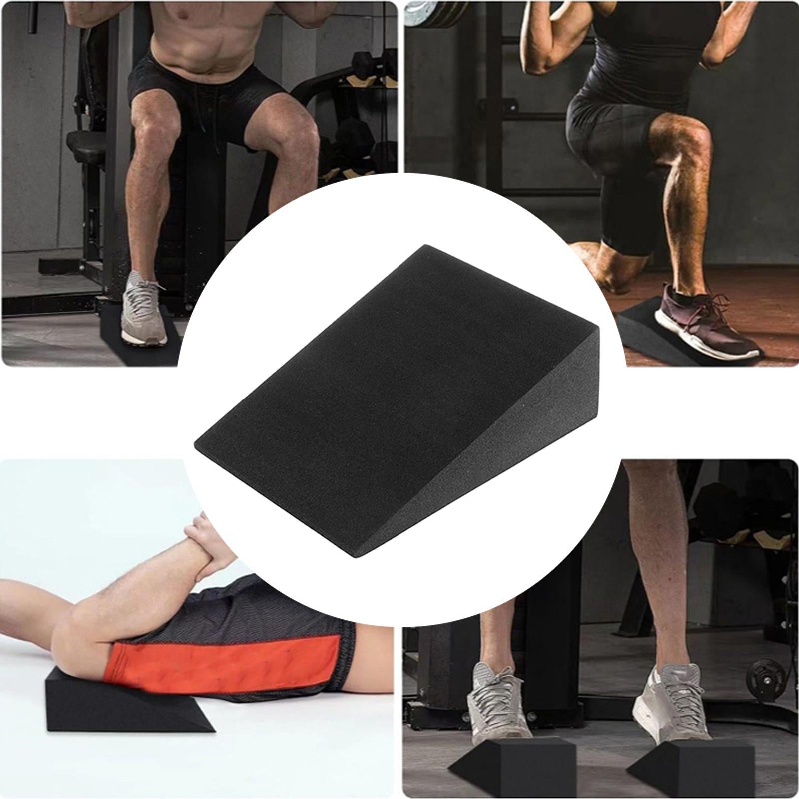 2xYoga Foam Wedge Block Professional Heel Stretcher Slant Board Calf Stretcher Style A