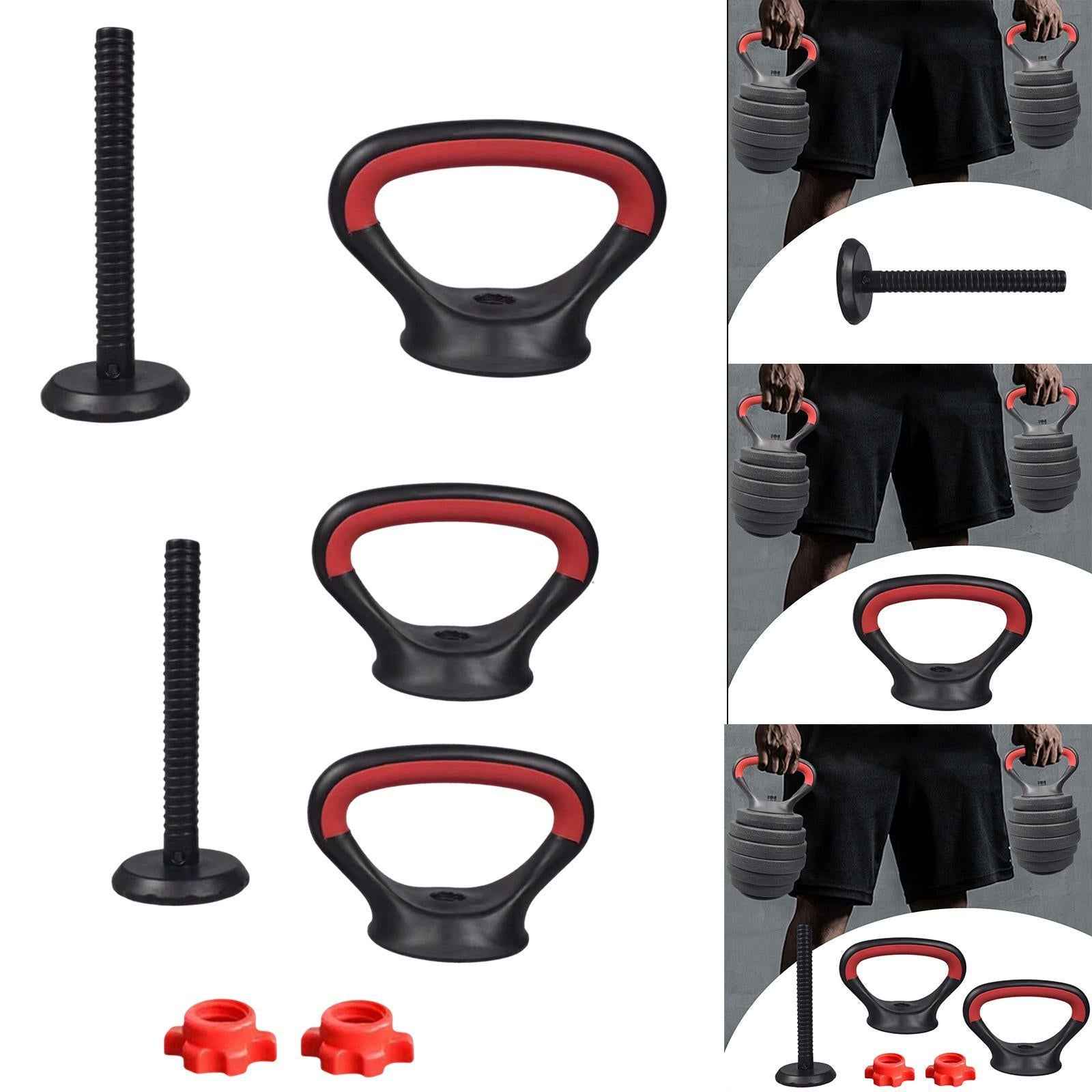 Kettlebell Weight Accessory Grip Handle Fitness for Indoor Home Bodybuilding 1 Bar
