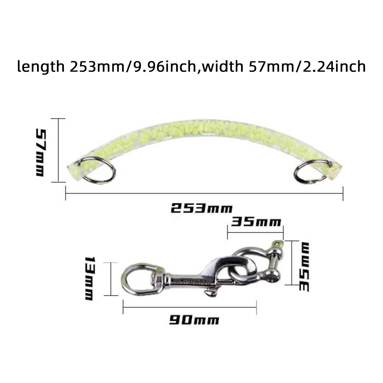 Underwater Camera Carry Lanyard Hanger Rope Adults Luminous for Diving Scuba