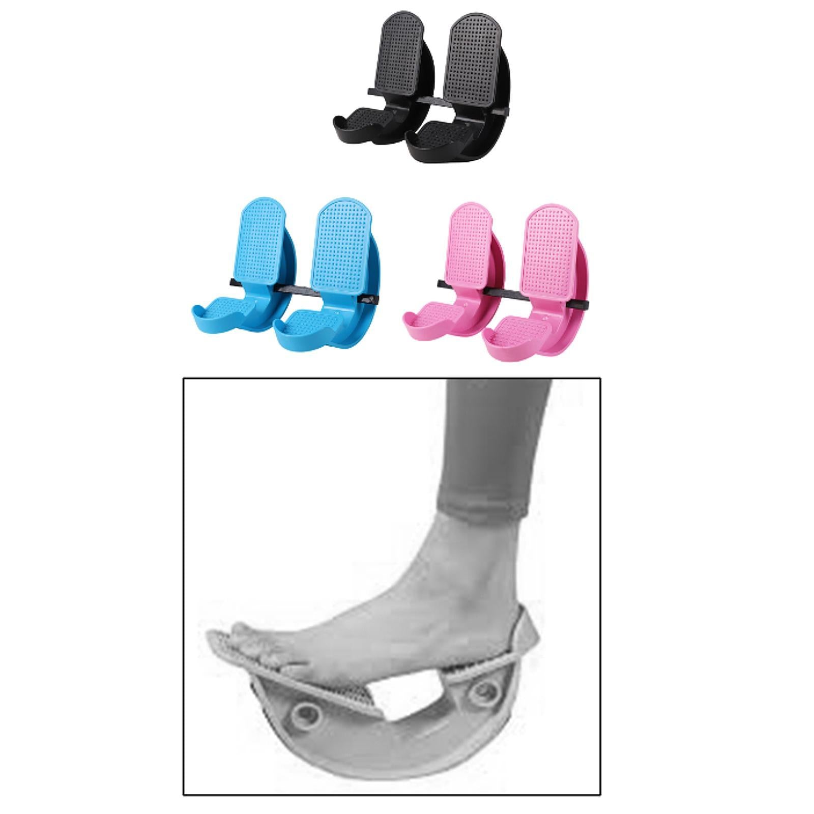 Foot Rocker Balance Improves Flexibility Non Slip Calf Stretcher for Plantar Black