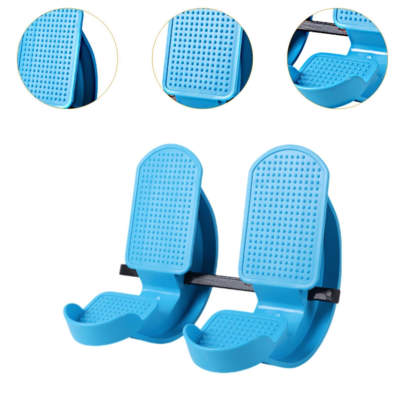 Foot Rocker Balance Improves Flexibility Non Slip Calf Stretcher for Plantar Blue