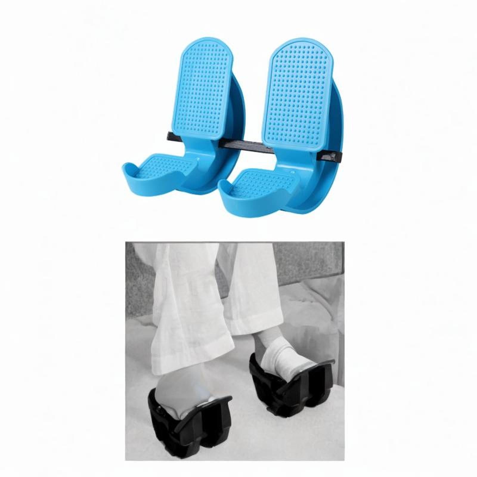 Foot Rocker Balance Improves Flexibility Non Slip Calf Stretcher for Plantar Blue