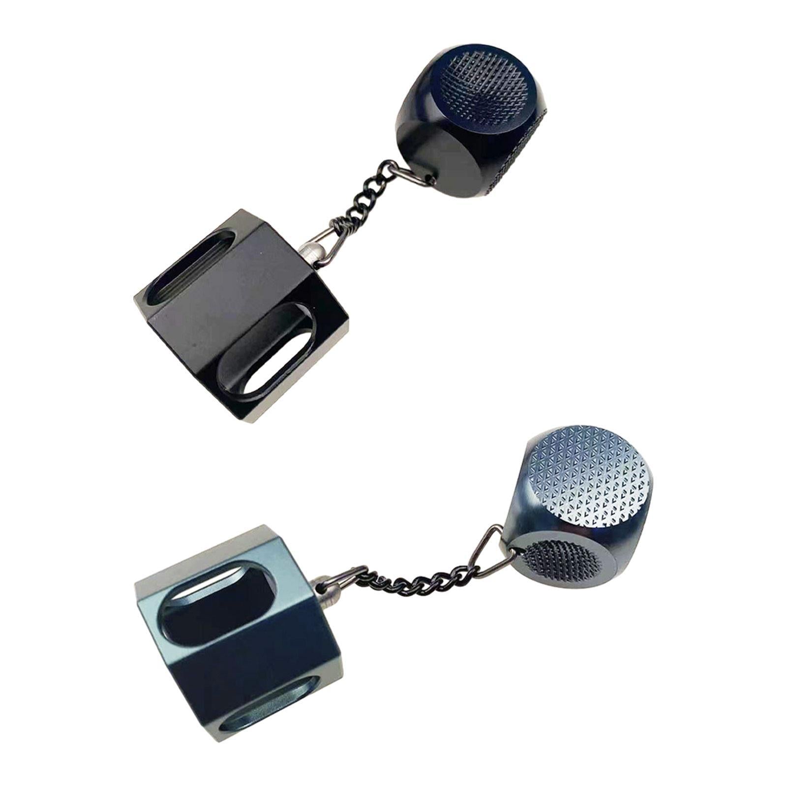 2 in 1 Billiard Chalk Holder Professional Chalk Case for Men Beginners Women Black