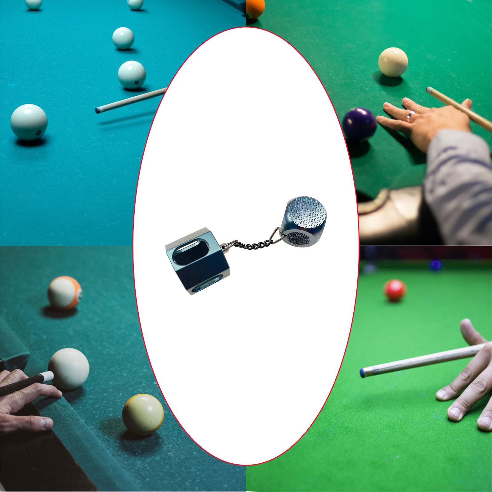 2 in 1 Billiard Chalk Holder Professional Chalk Case for Men Beginners Women Deep Green