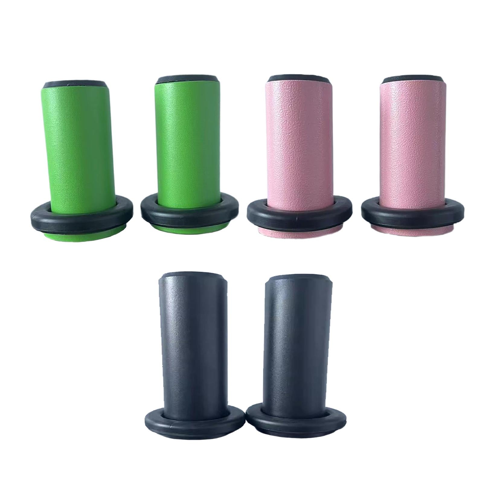 2 Pieces Weight Plate Holders Storage for Home Gym Fitness Strength Training Black
