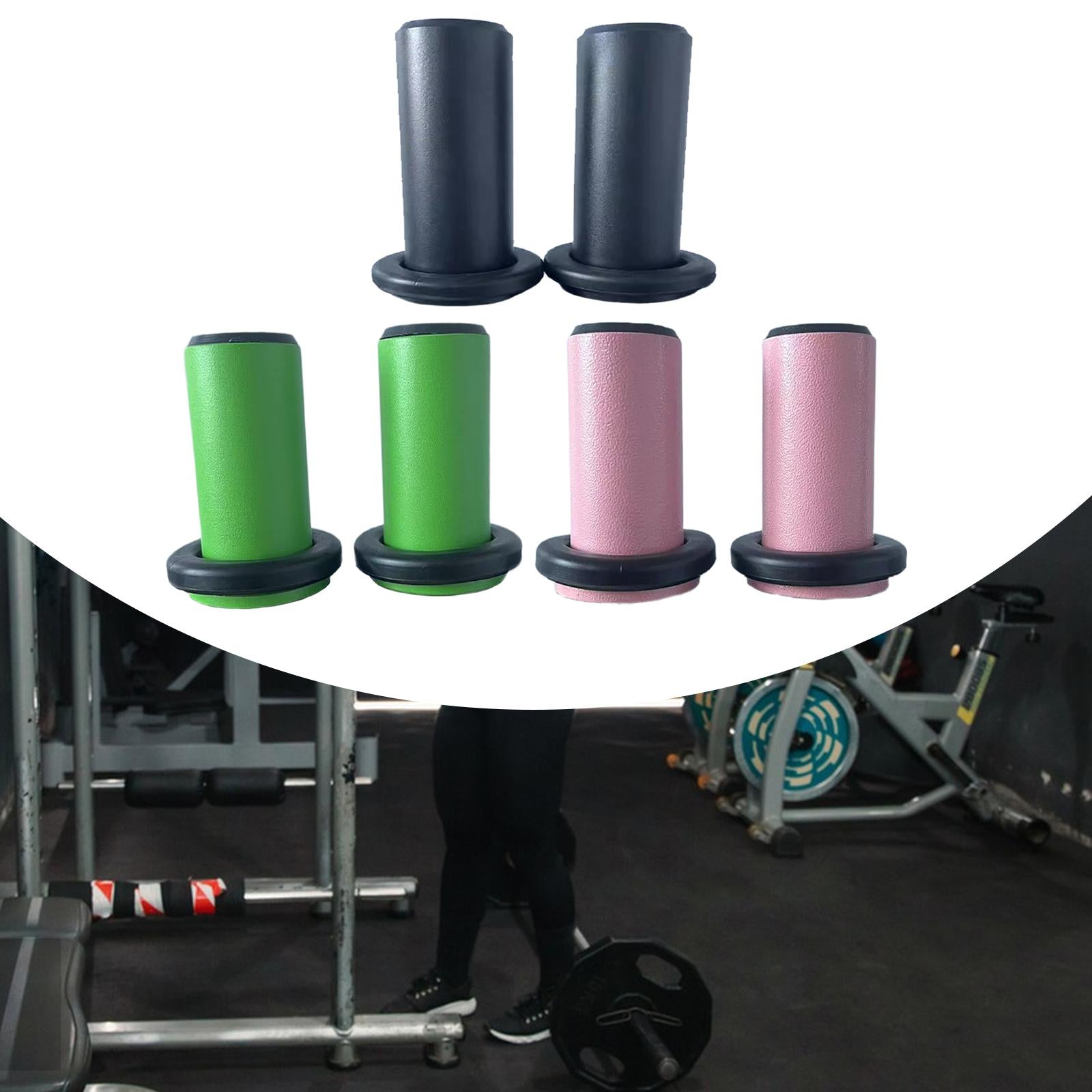 2 Pieces Weight Plate Holders Storage for Home Gym Fitness Strength Training Black