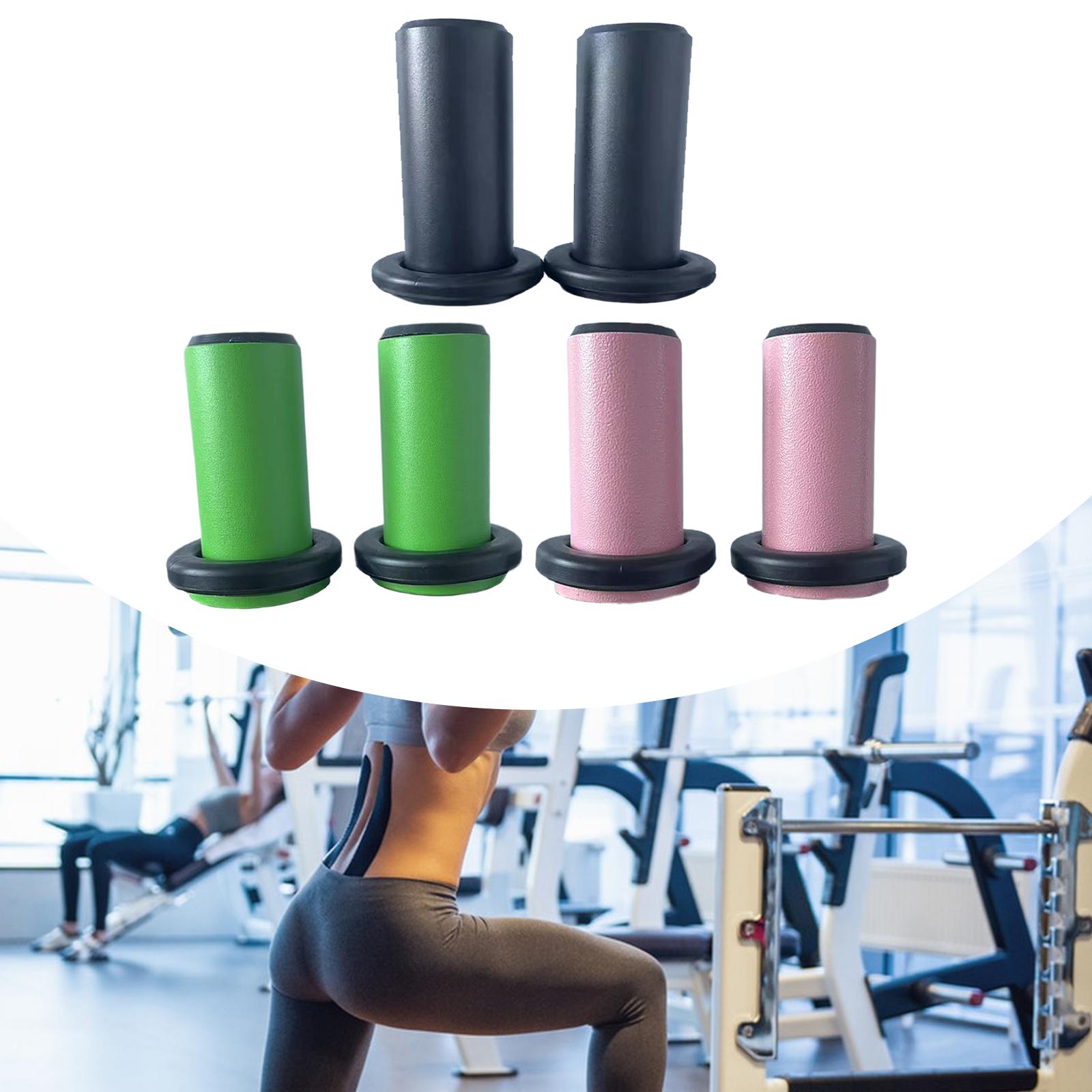 2 Pieces Weight Plate Holders Storage for Home Gym Fitness Strength Training Black