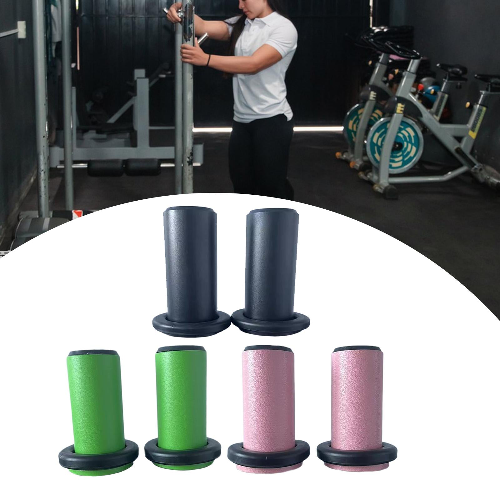 2 Pieces Weight Plate Holders Storage for Home Gym Fitness Strength Training Black