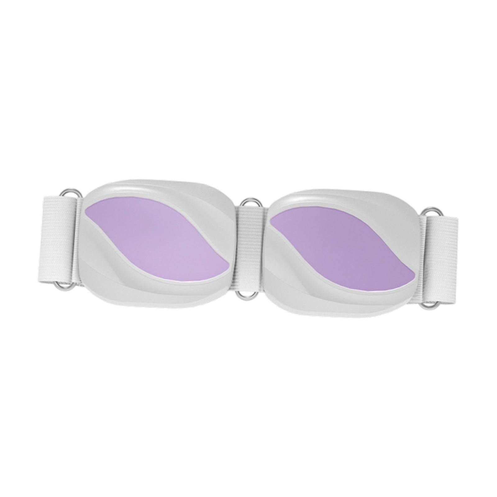 Wireless Slimming Belt Lightweight Abdominal Massager for Waist Home Kitchen White Purple