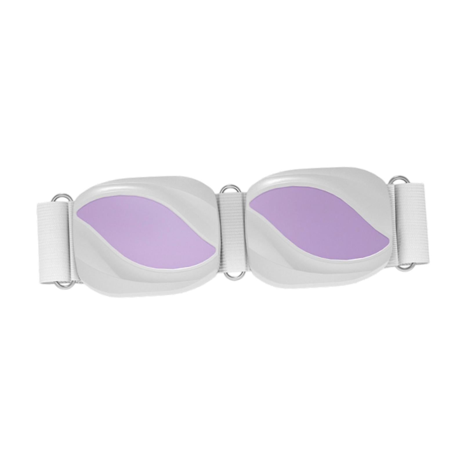 Wireless Slimming Belt Lightweight Abdominal Massager for Waist Home Kitchen White Purple