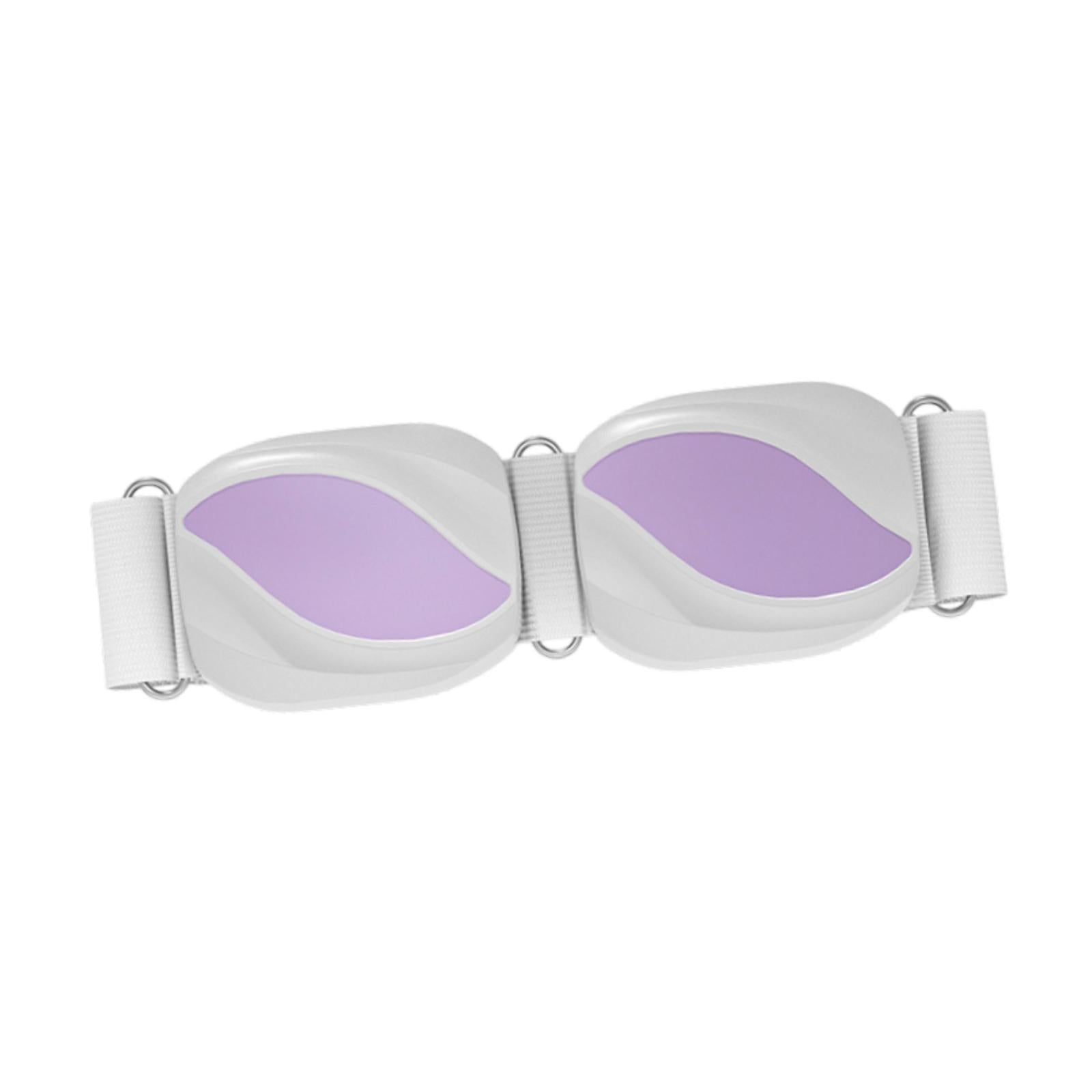 Wireless Slimming Belt Lightweight Abdominal Massager for Waist Home Kitchen White Purple