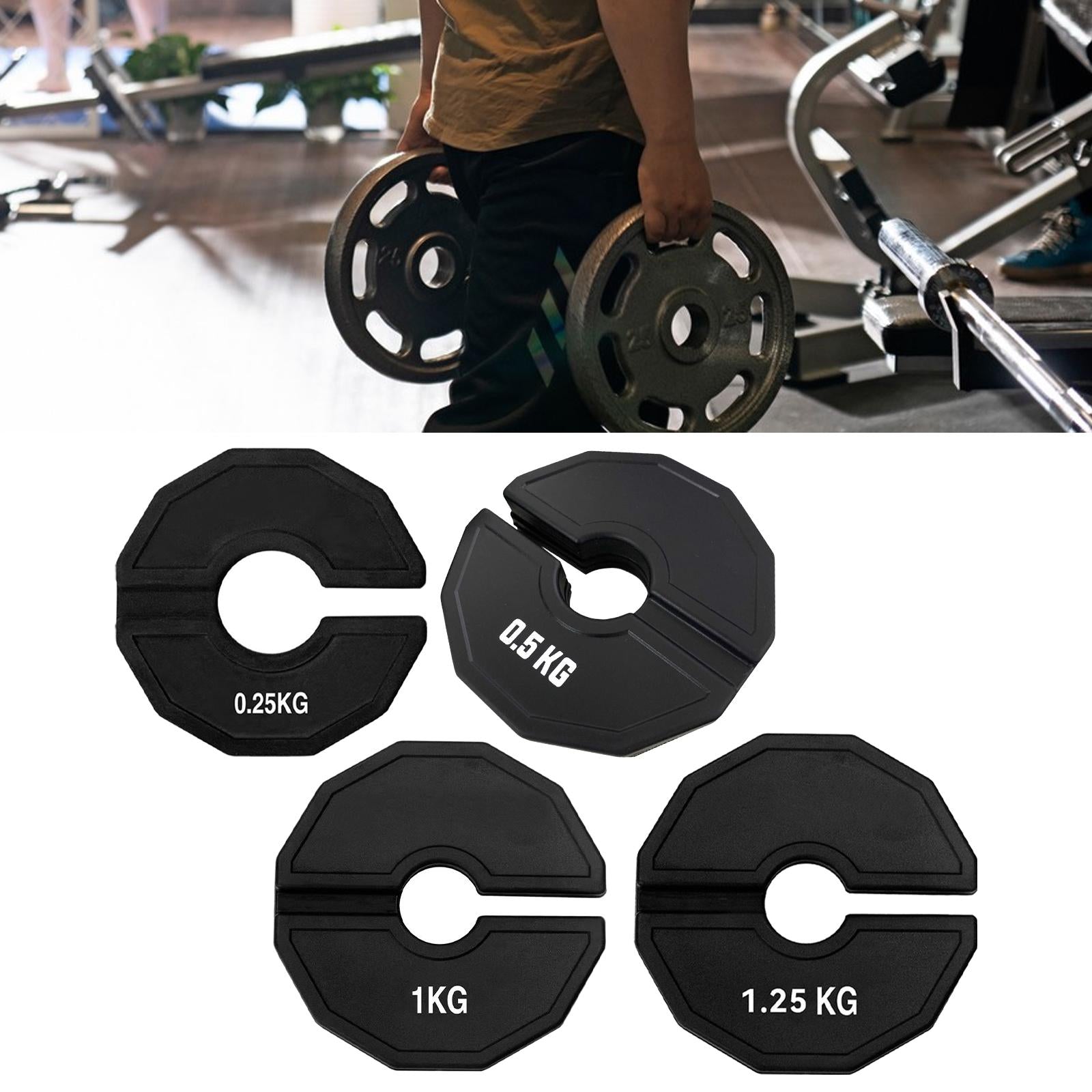 Fractional Weight Plate Gym Supplies for Micro Loading Bodybuilder Beginners 0.25kg