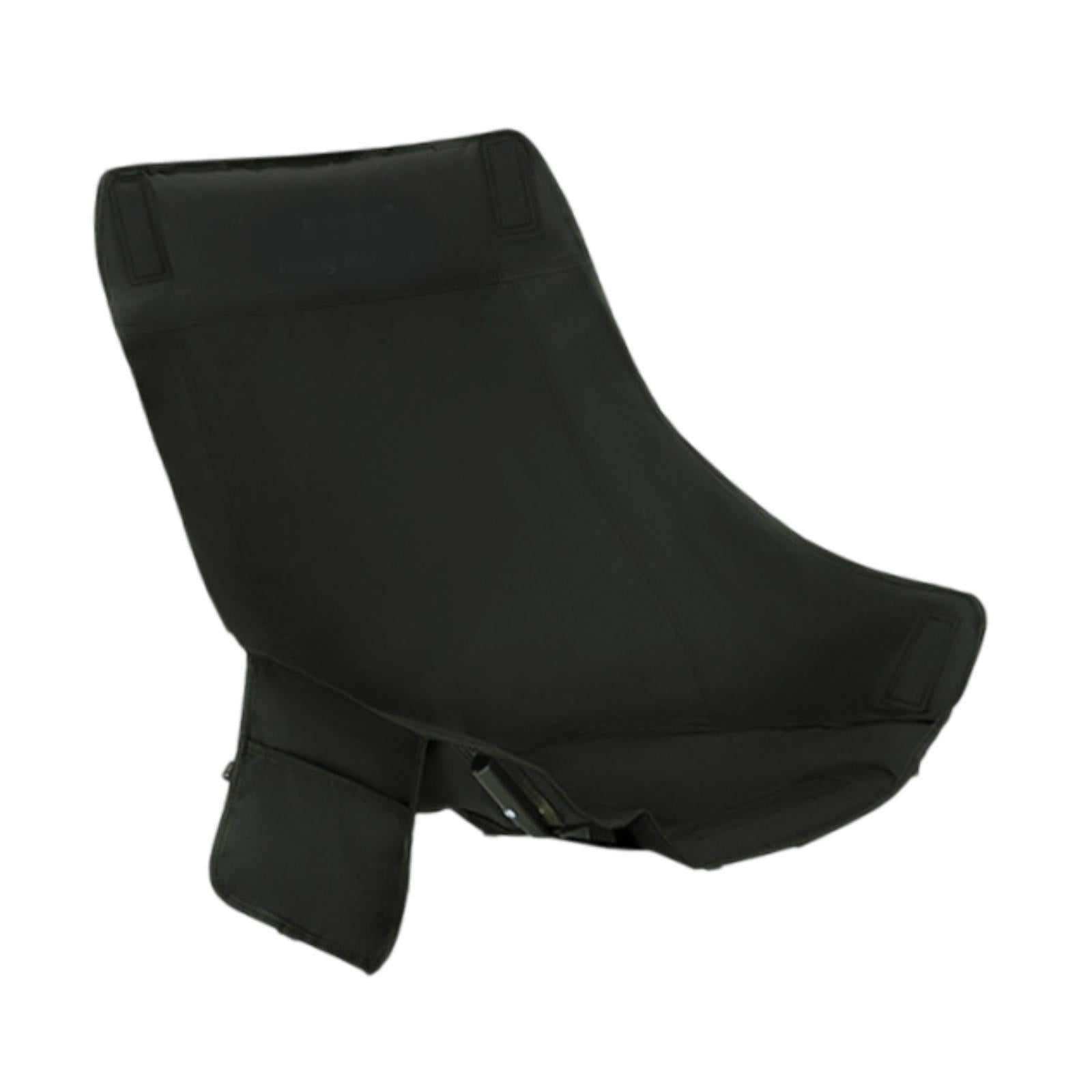 Folding Camping Chair Cover Portable Replacement for Backyard Picnic Fishing High Back Black