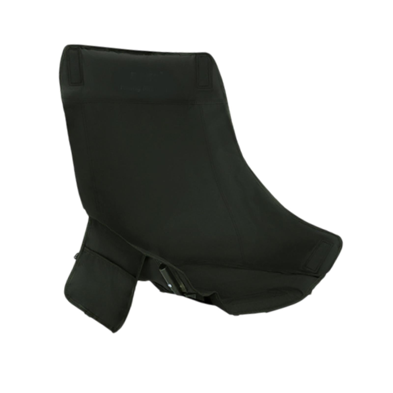 Folding Camping Chair Cover Portable Replacement for Backyard Picnic Fishing High Back Black