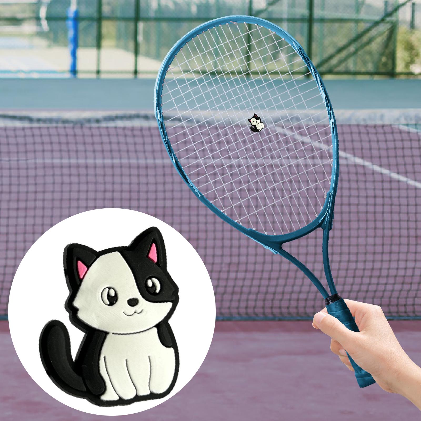 Tennis Racket Vibration Dampener Shock Absorber for Squash Beginners Outdoor Style F