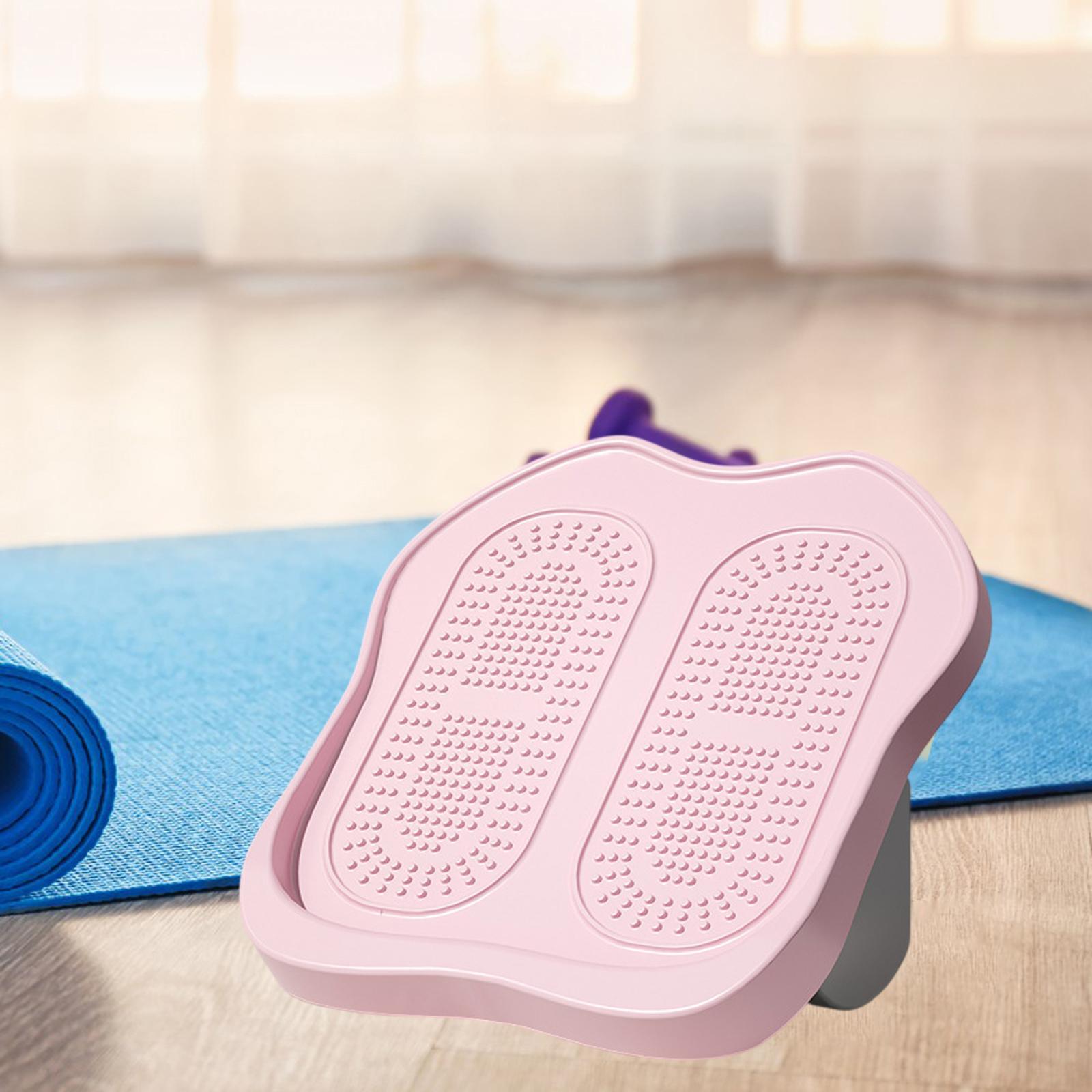 Slant Board Calf Stretcher Foldable Leg Stretch for Home Gym Sports Exercise Pink