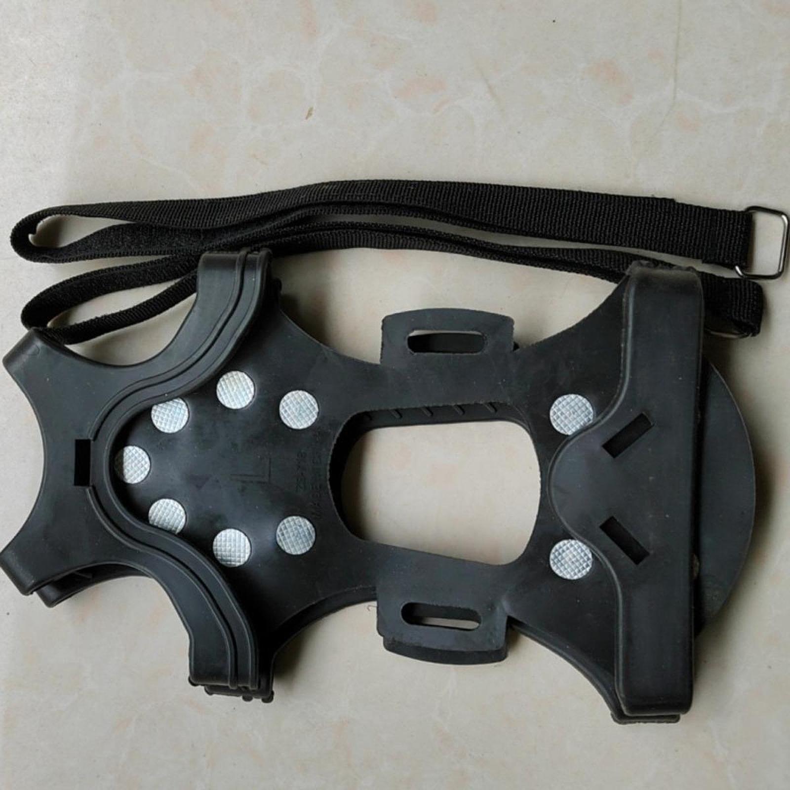 2x Upgraded Crampons Anti Slip Ice Grips for Mountaineering Walking Climbing XL