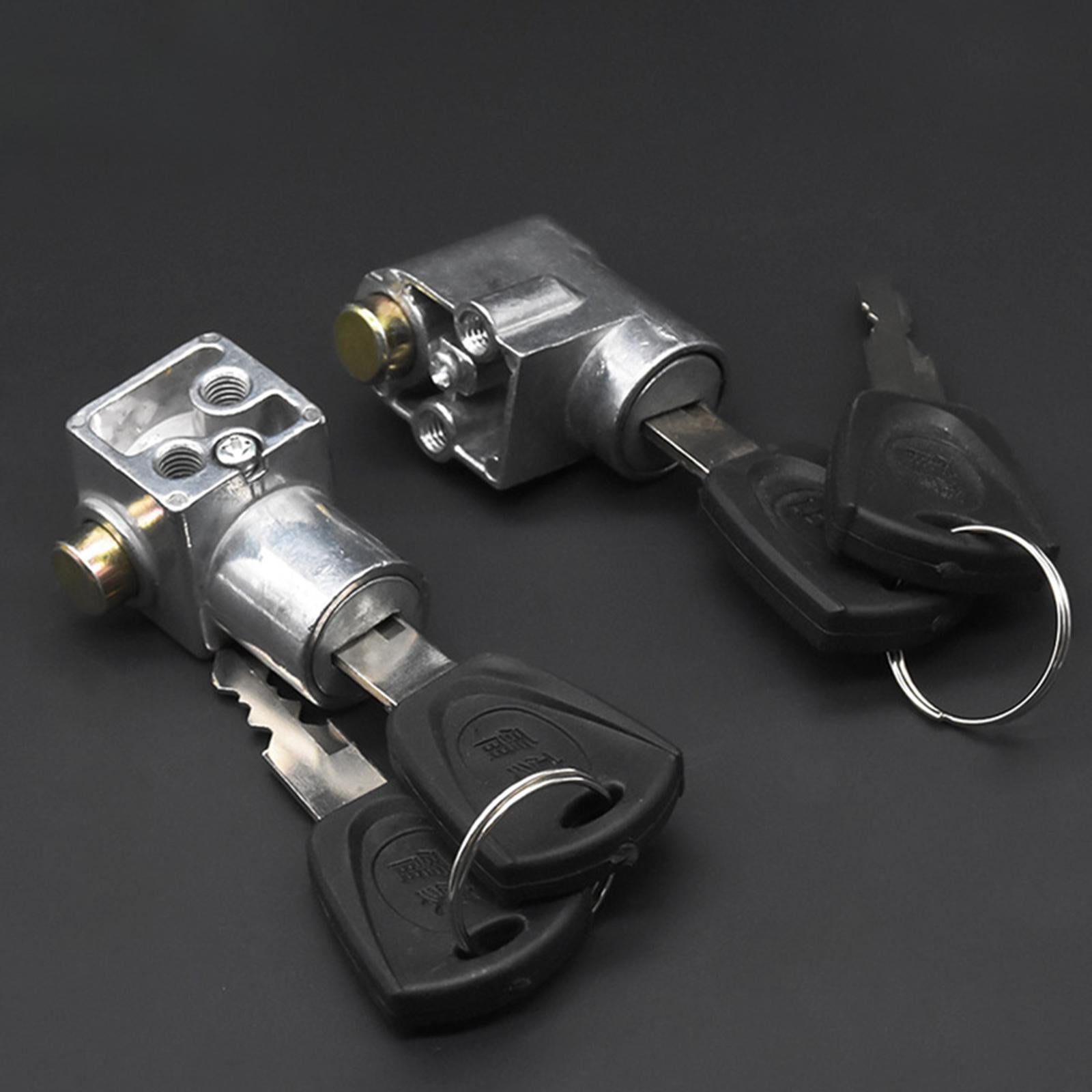 Electric Car Battery Box Lock Anti-thieves Lock for Motorcycle Replace Parts Saddle Tube Lock