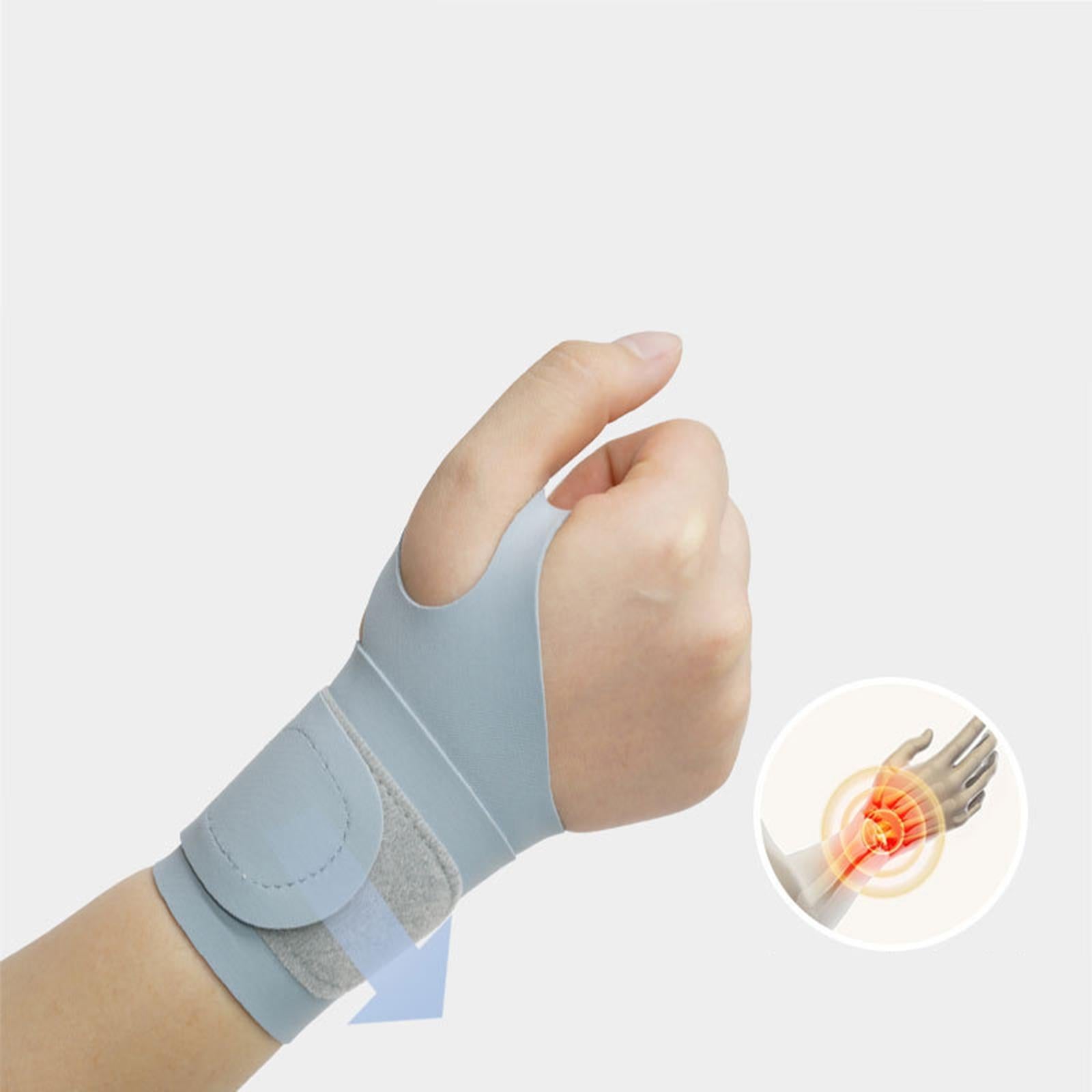 Wrist Brace Flexible Breathable Wrist Support for Volleyball Training Sports Gray