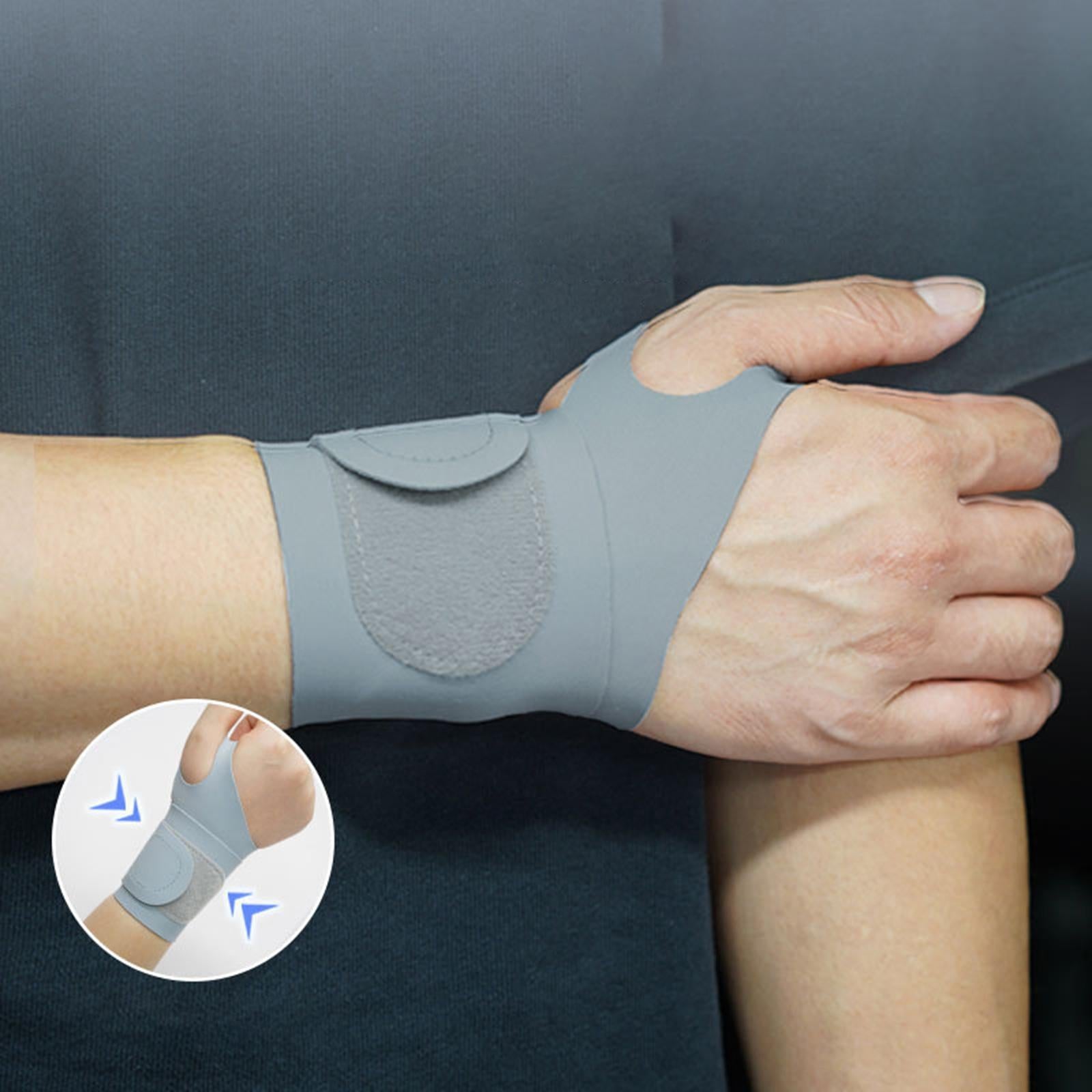 Wrist Brace Flexible Breathable Wrist Support for Volleyball Training Sports Gray